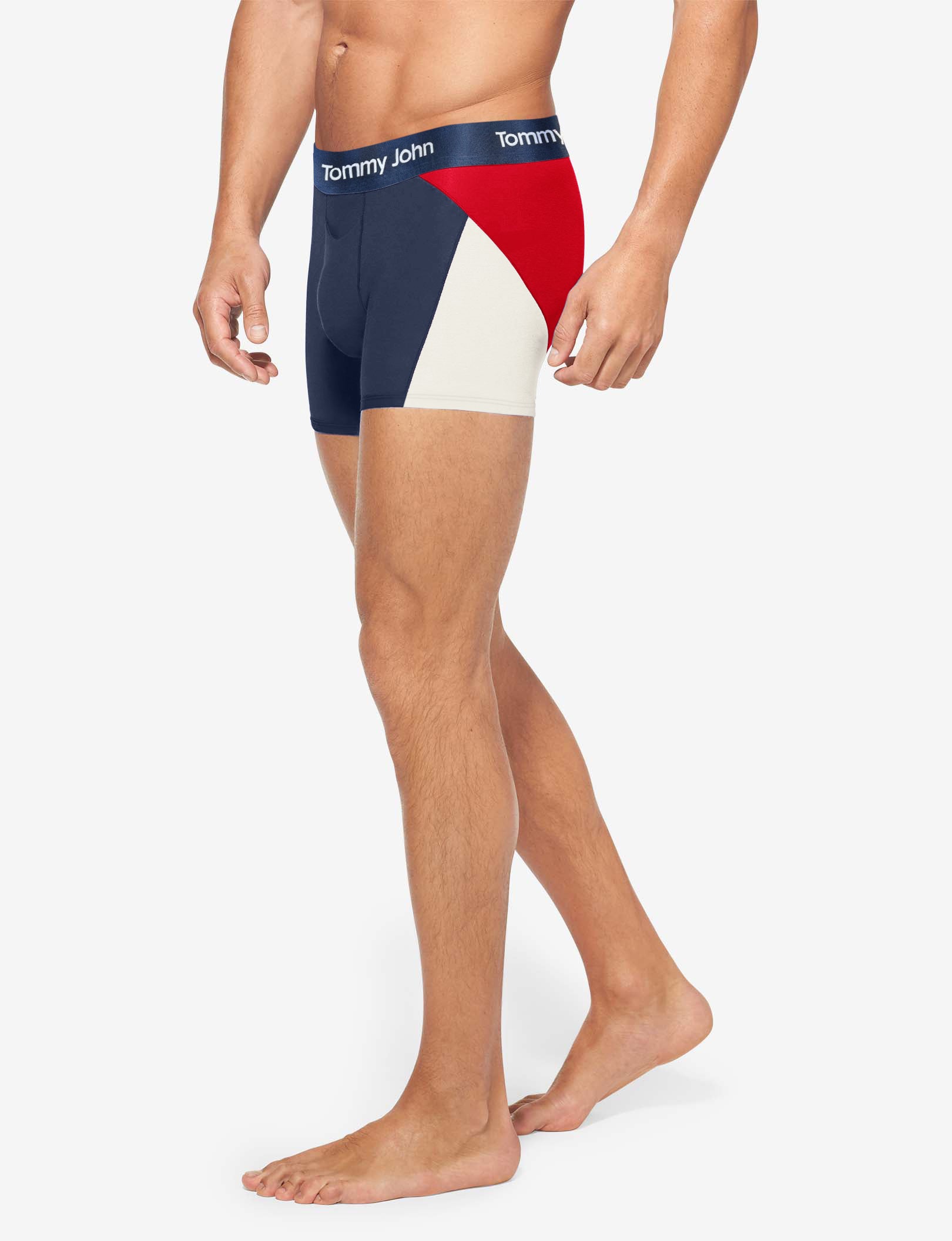 Second Skin Trunk 4"::Navy Blazer Colorblock