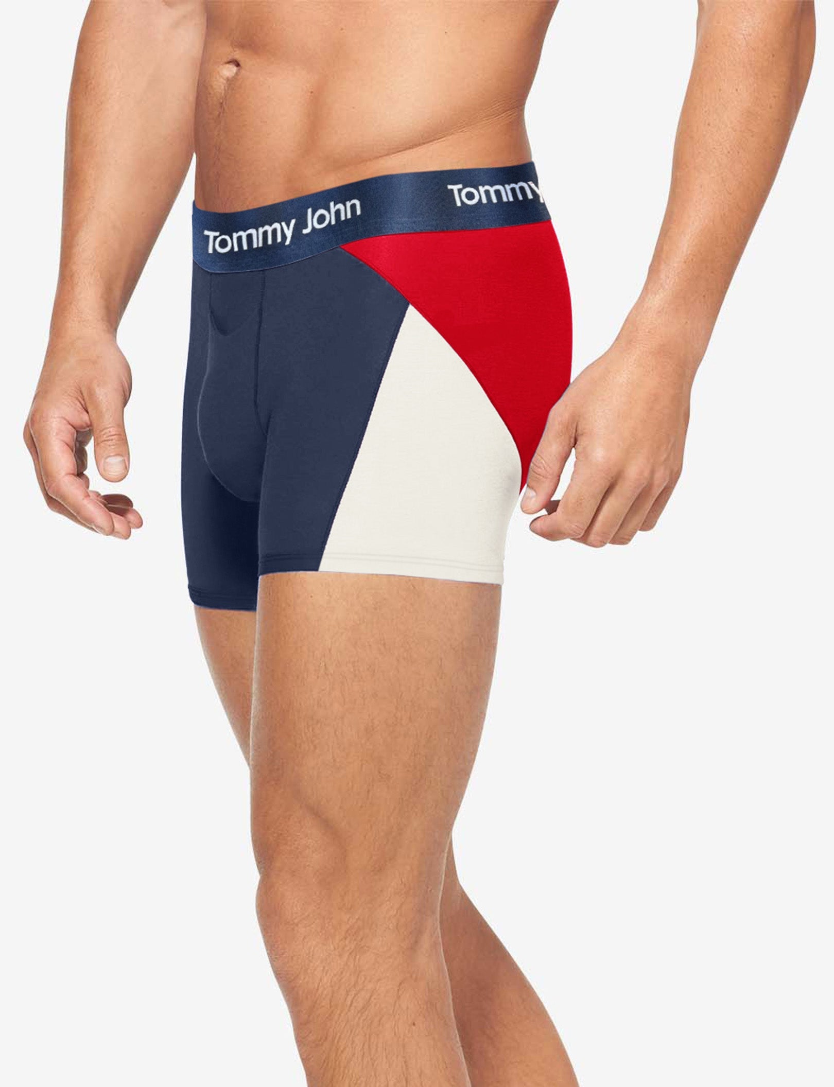 Second Skin Trunk 4"::Navy Blazer Colorblock