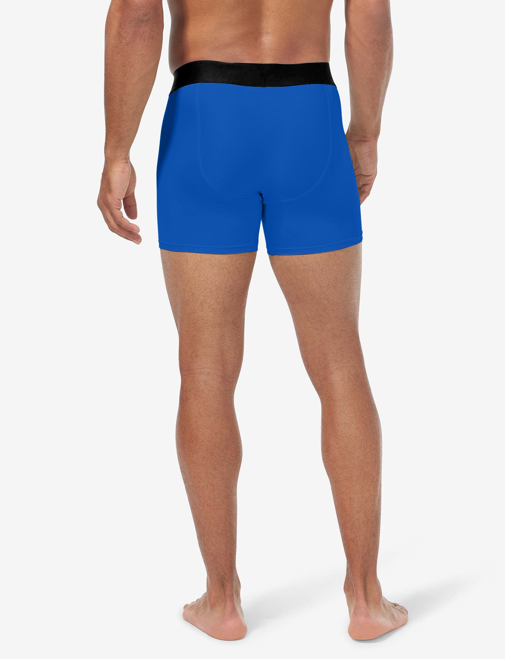 360 Sport Trunk 4" Trunk (3-Pack)::Black/Surf The Web