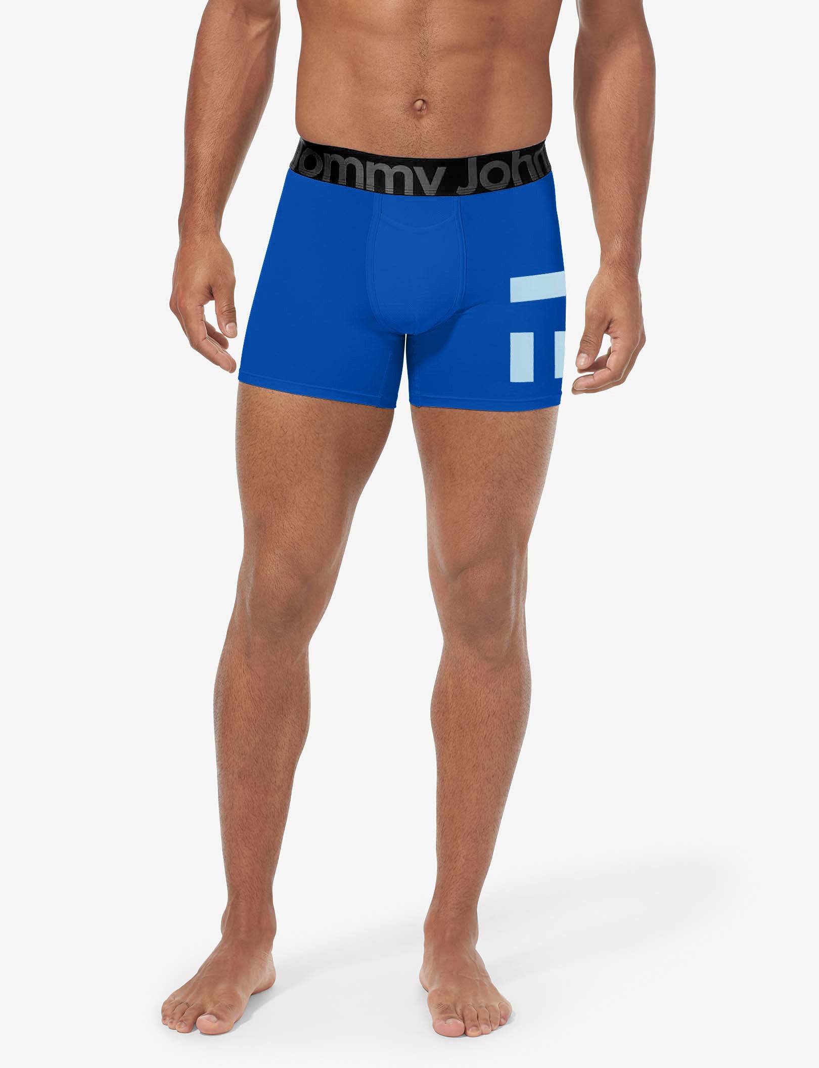 360 Sport Trunk 4" Trunk (3-Pack)::Black/Surf The Web