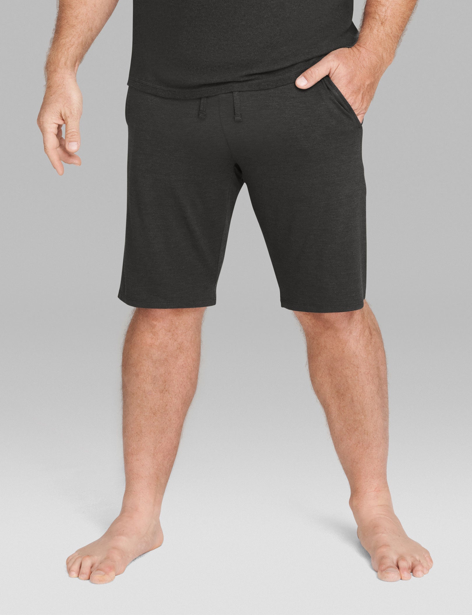 Lounge Short::Charcoal Heather
