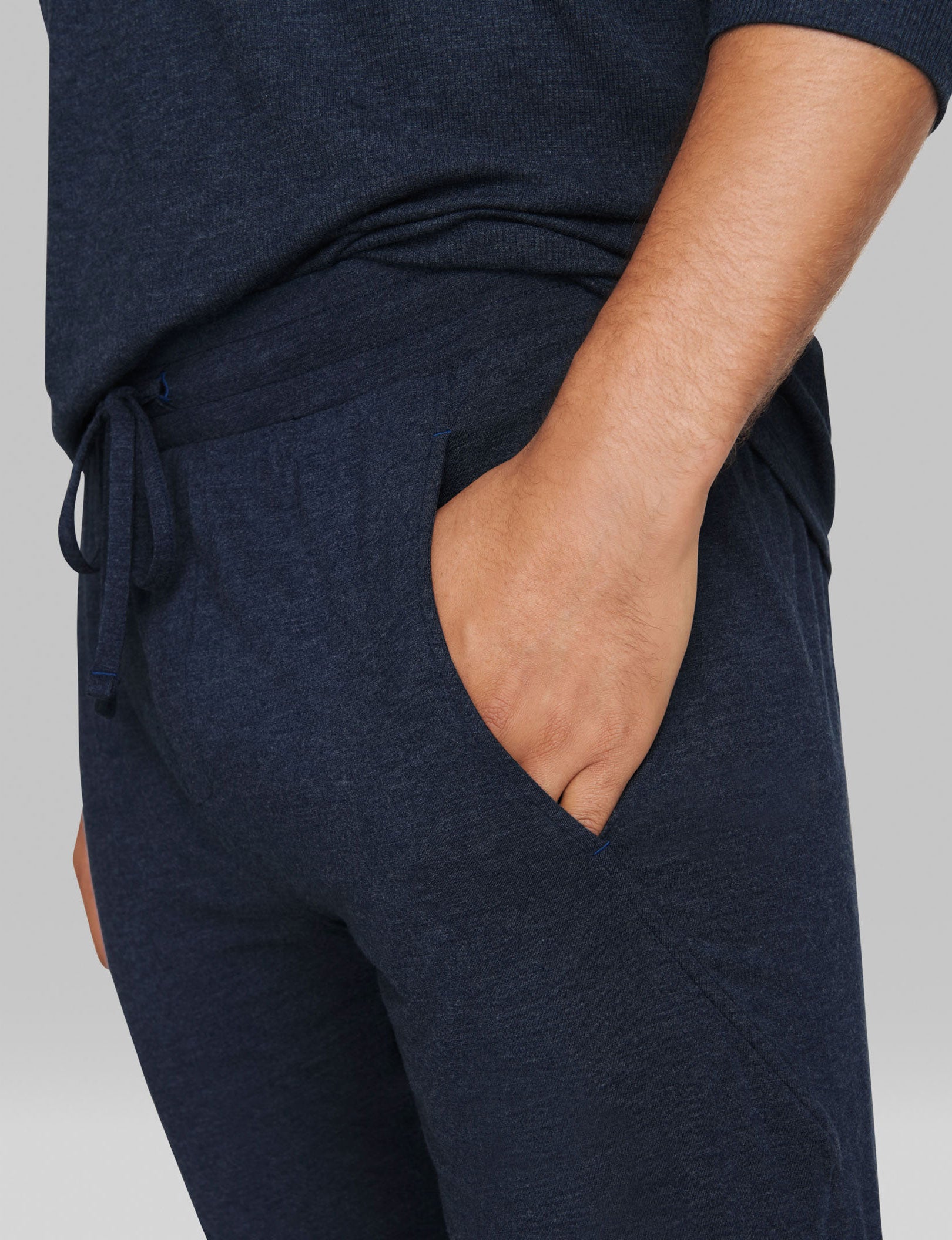Lounge Short::Dress Blues Heather