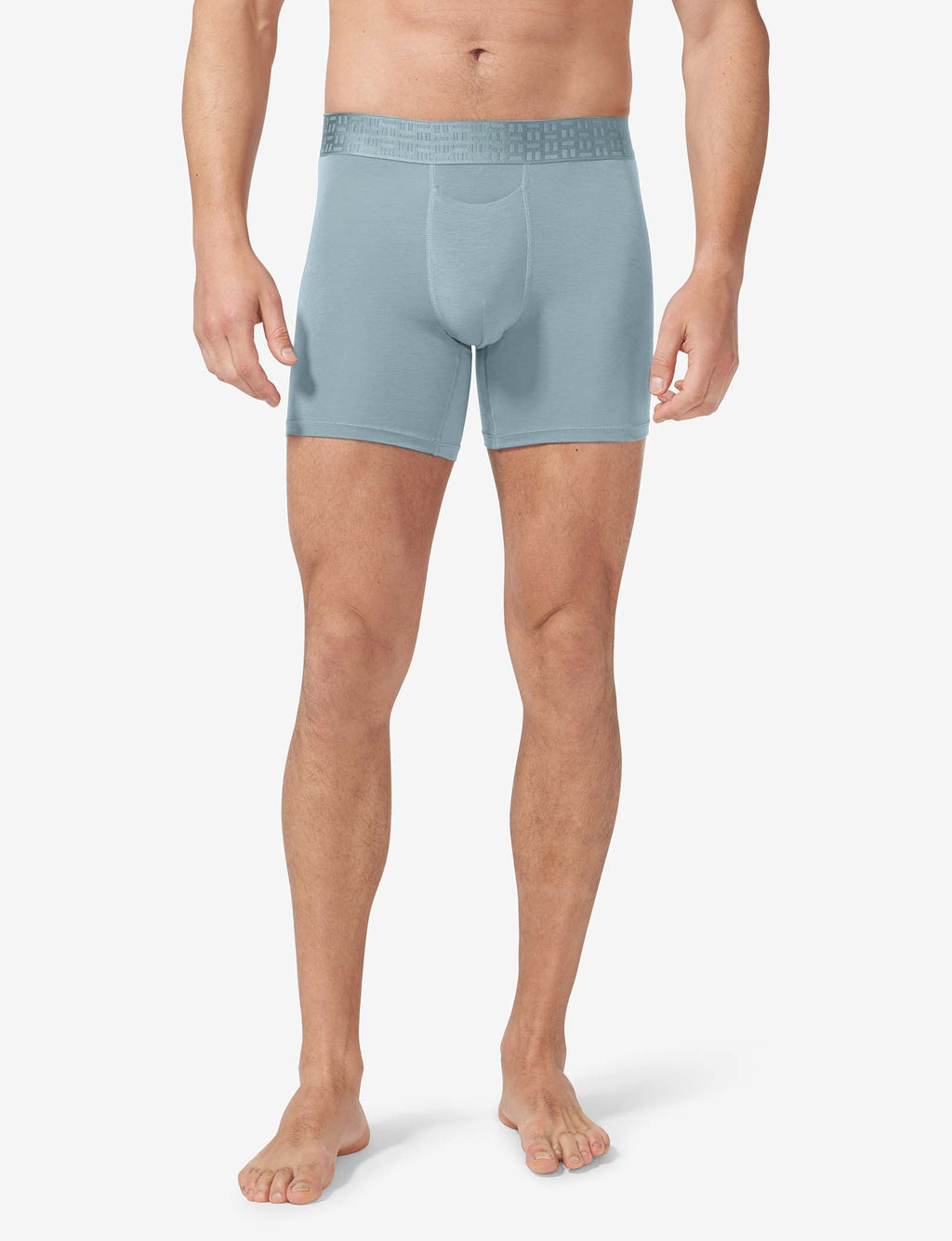 Apollo Mid-Length Boxer Brief 6"::Slate