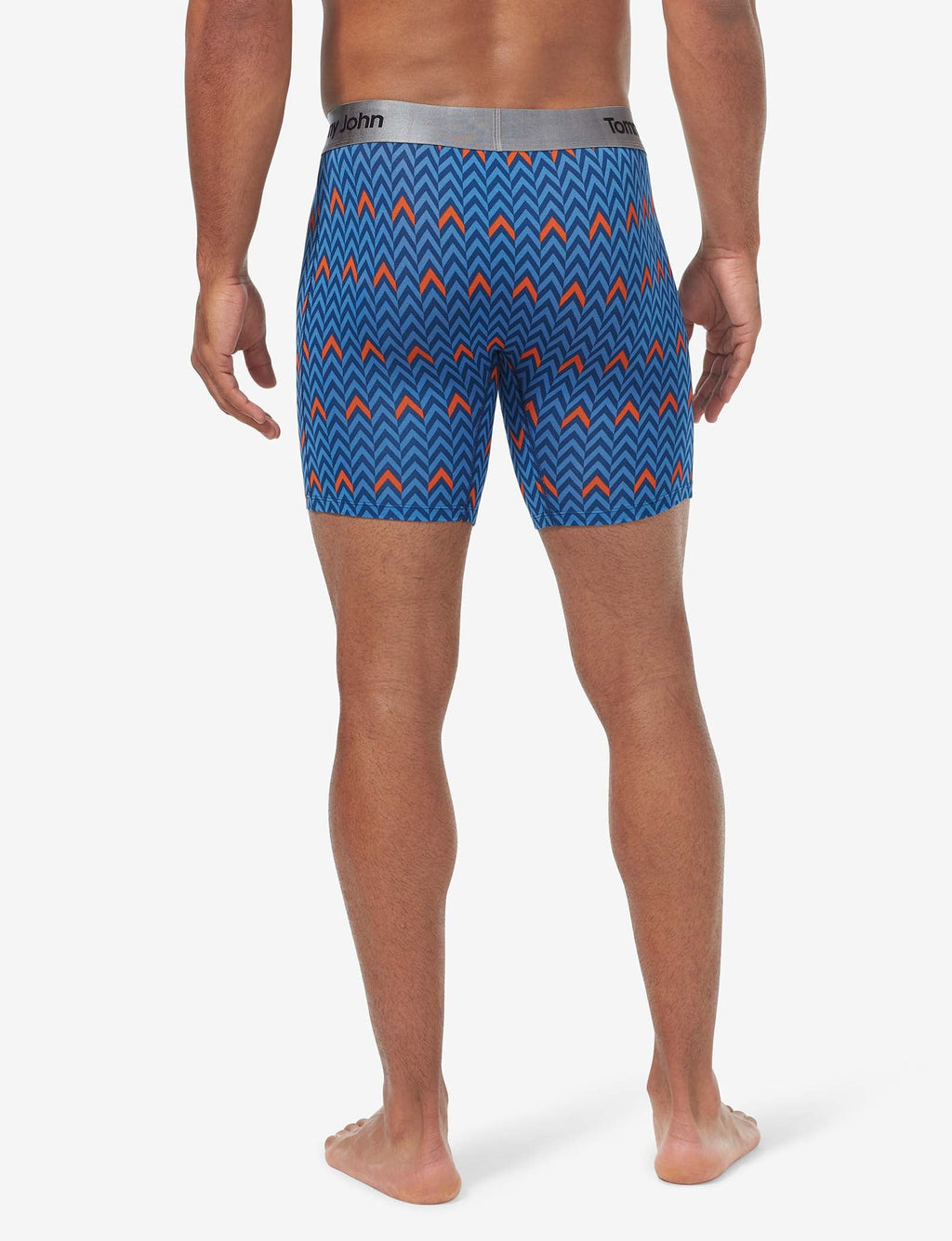 Second Skin Mid-Length Boxer Brief 6"::Voltage