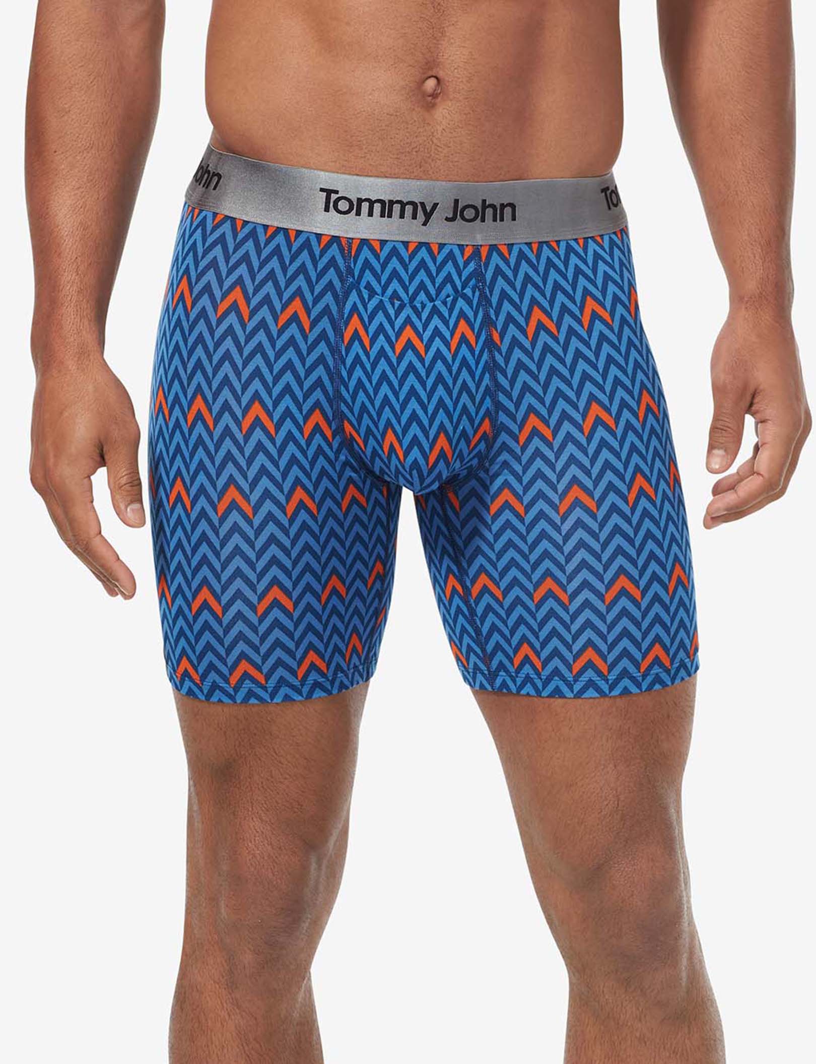 Second Skin Mid-Length Boxer Brief 6"::Voltage