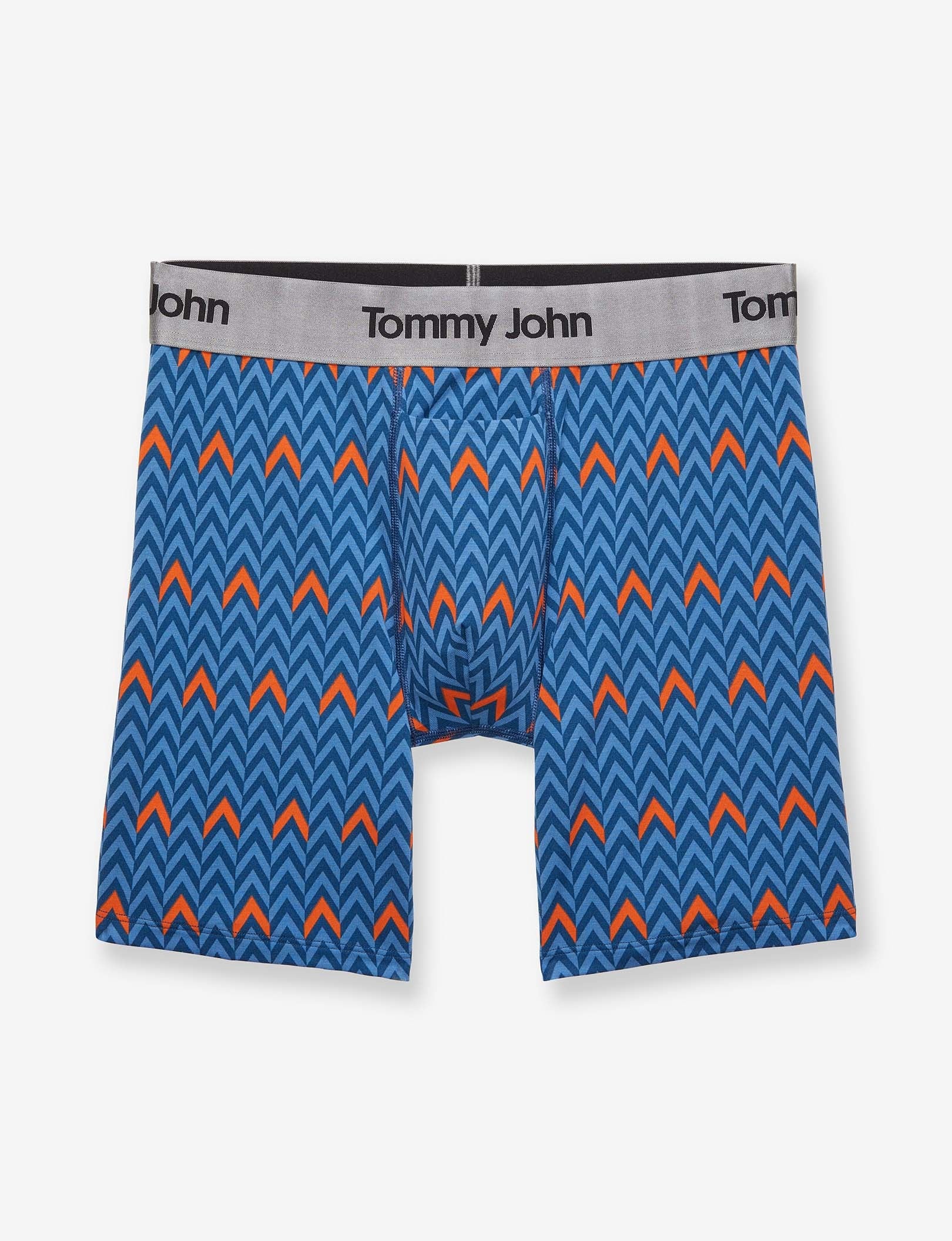 Second Skin Mid-Length Boxer Brief 6"::Voltage