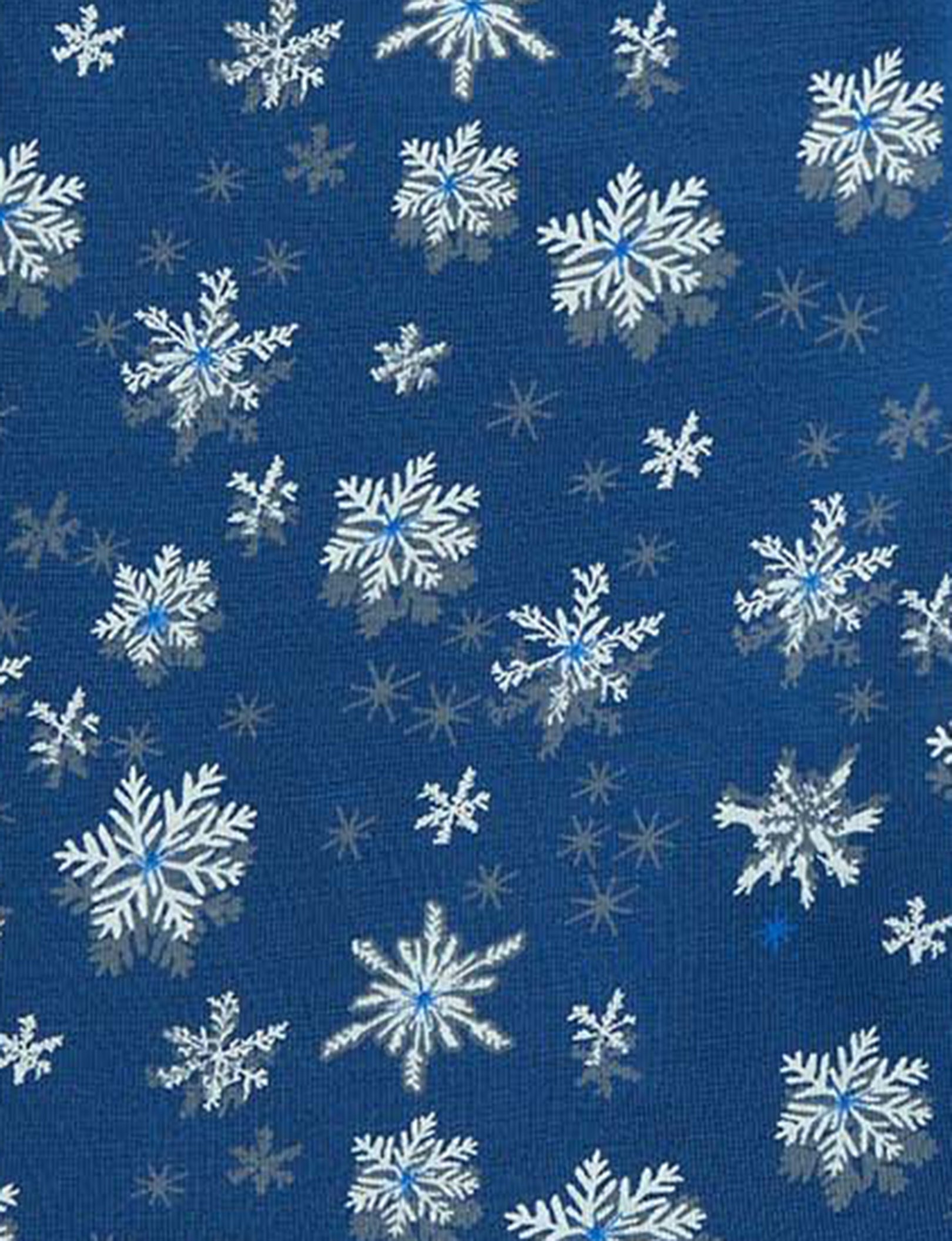 Second Skin Boxer Brief 8"::Estate Blue Snowfall