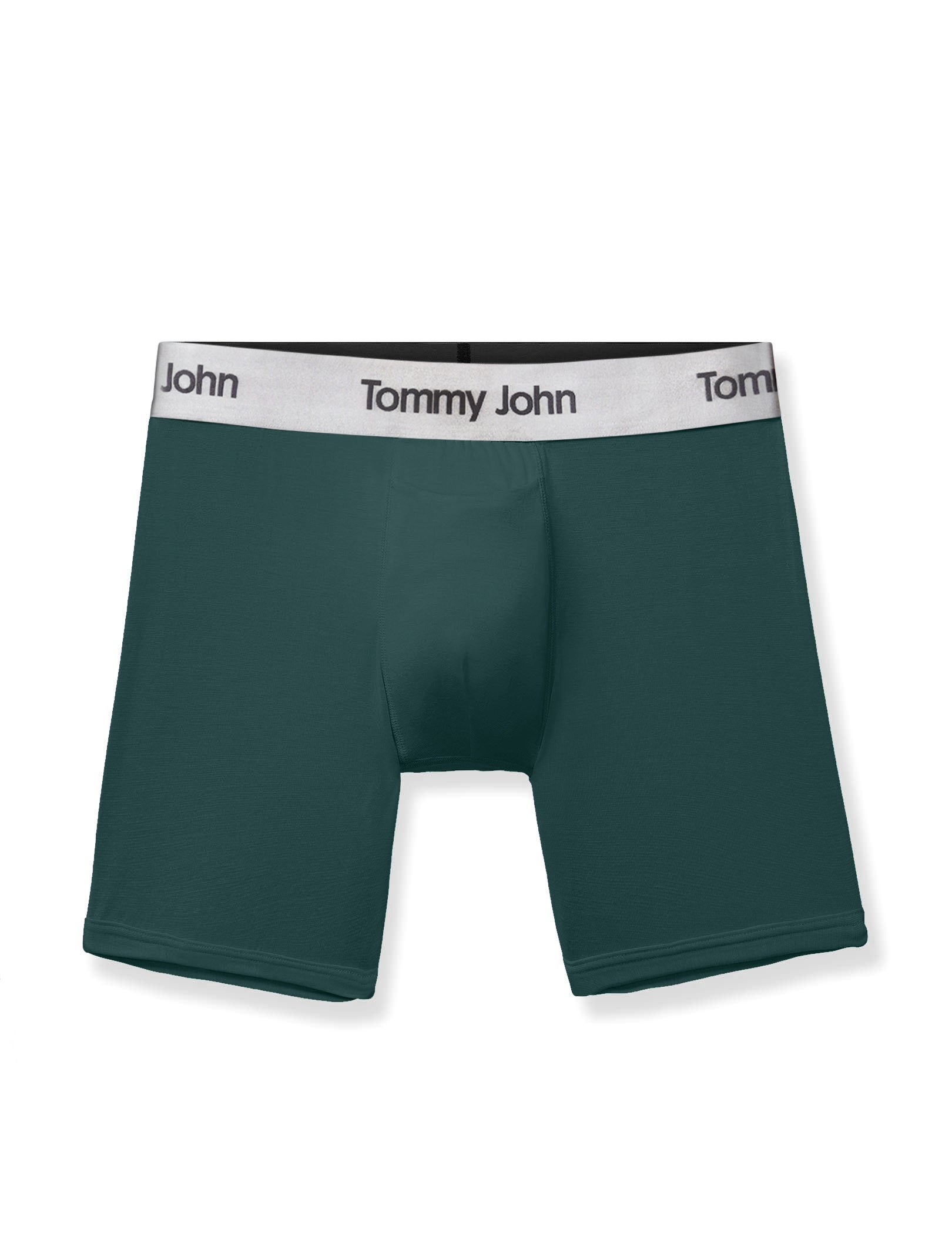 Second Skin Mid-Length Boxer Brief 6"::Pine Grove