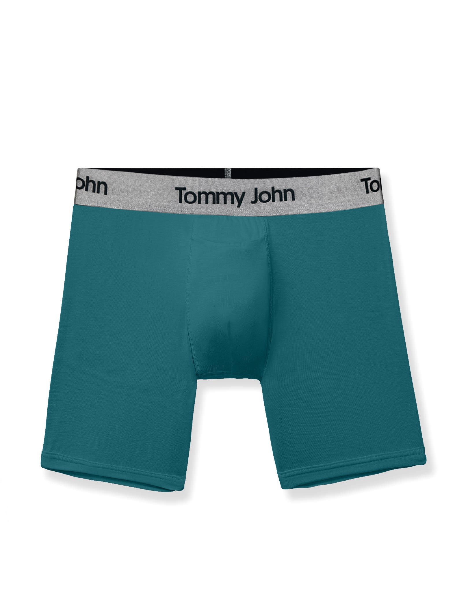 Second Skin Mid-Length Boxer Brief 6"::Mediterranea