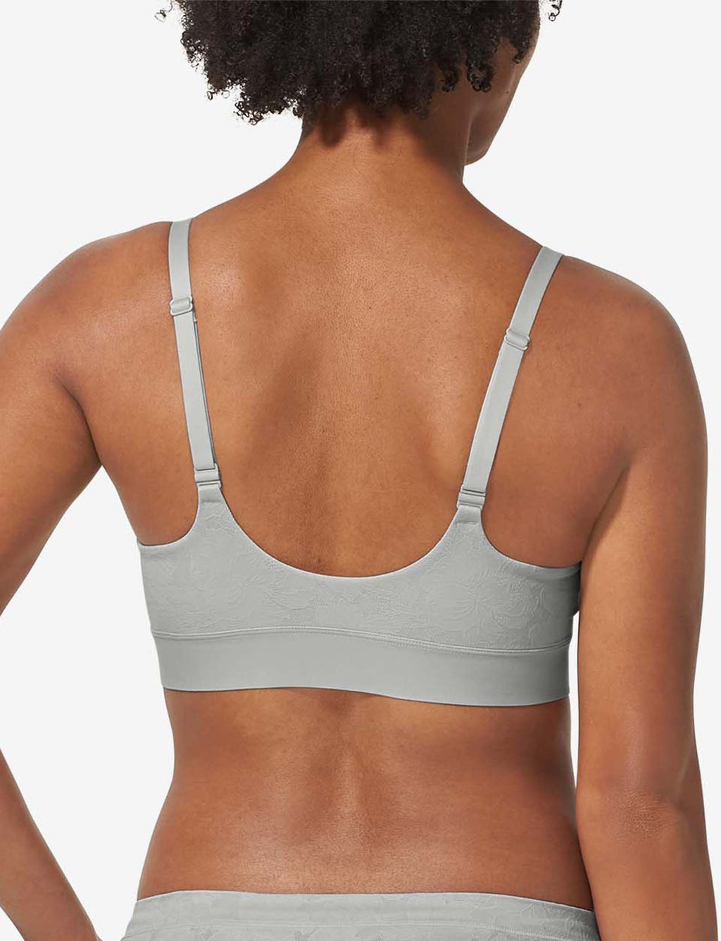 Second Skin Comfort Lace Bralette::Micro Chip Lace