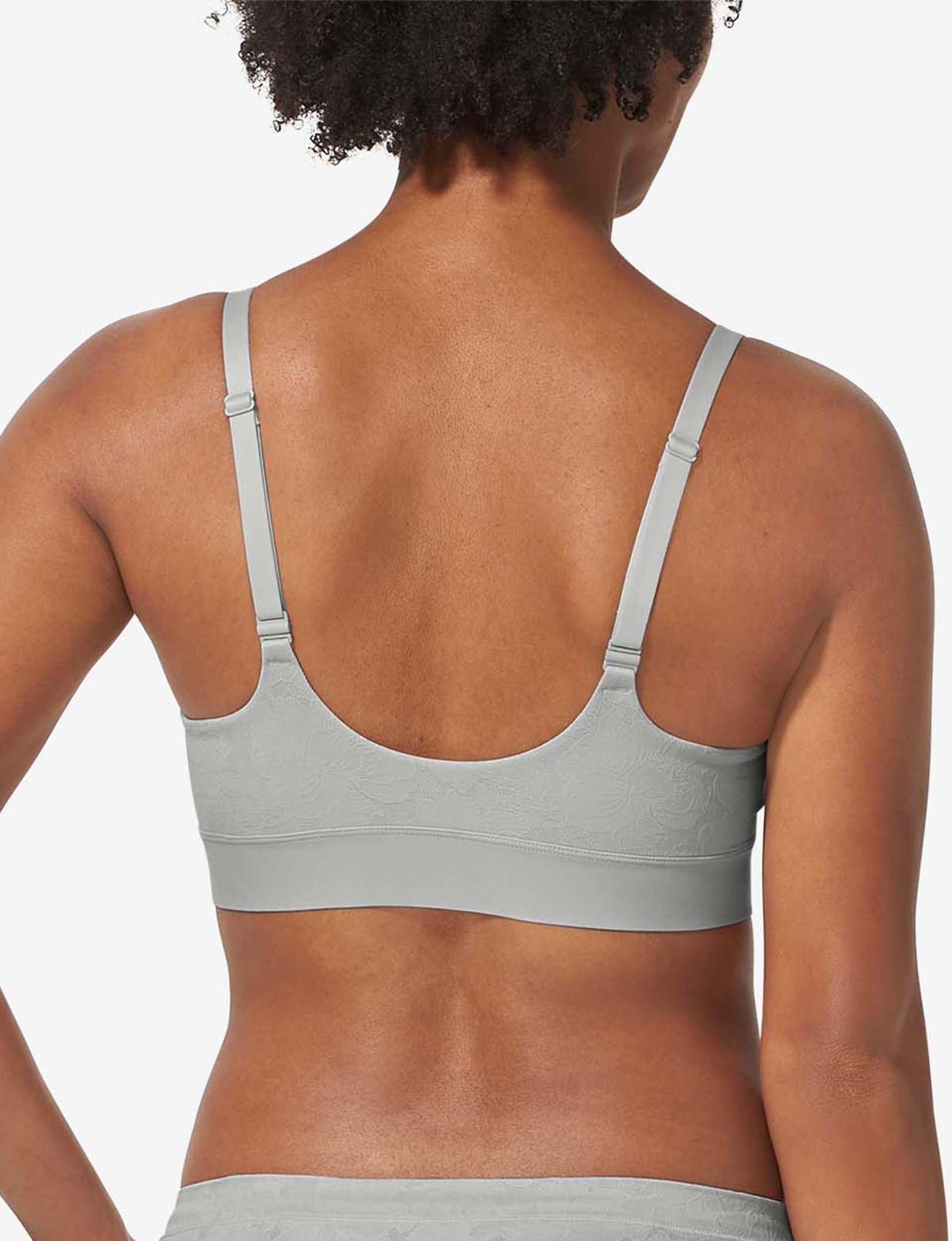 Second Skin Comfort Lace Bralette::Micro Chip Lace