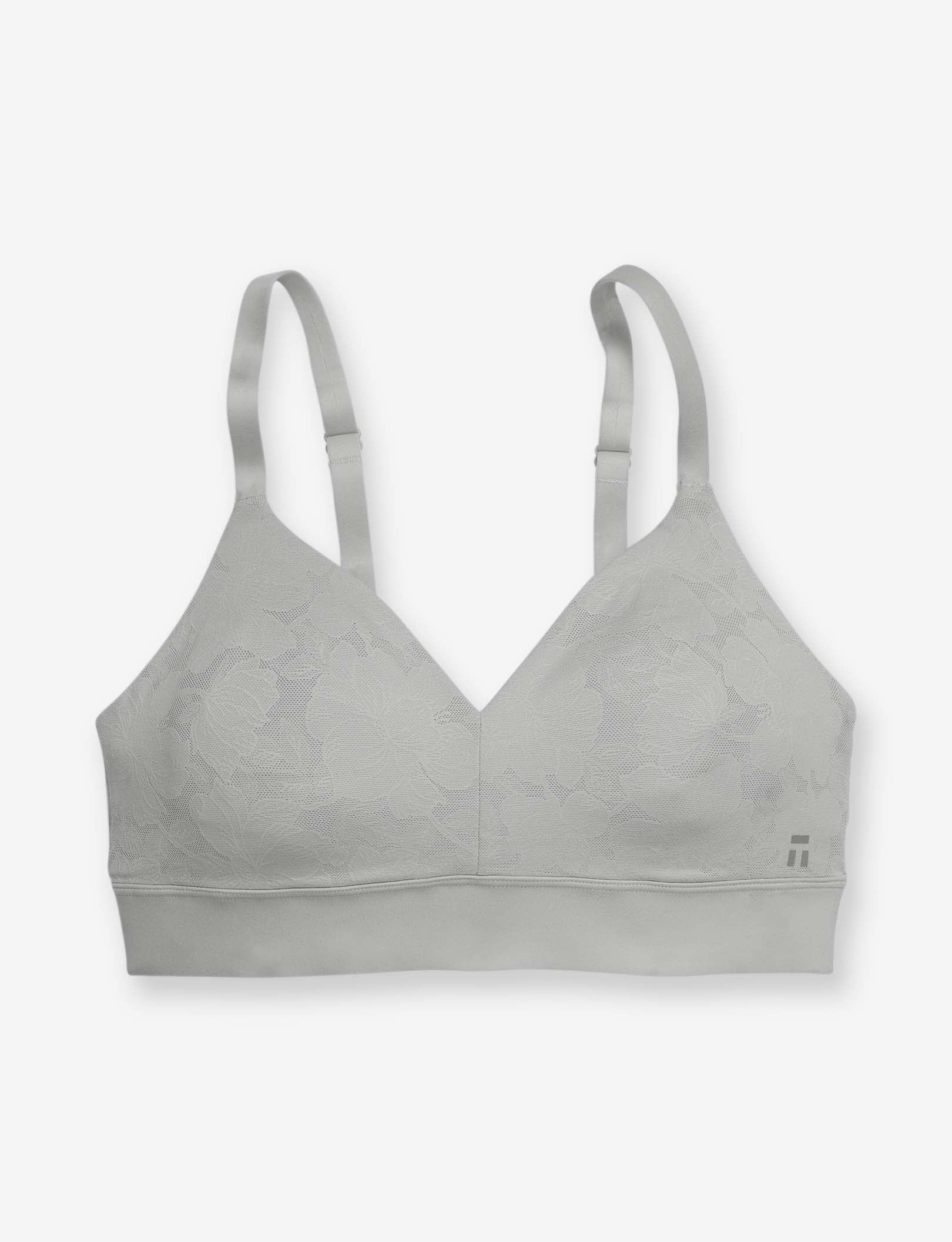 Second Skin Comfort Lace Bralette::Micro Chip Lace