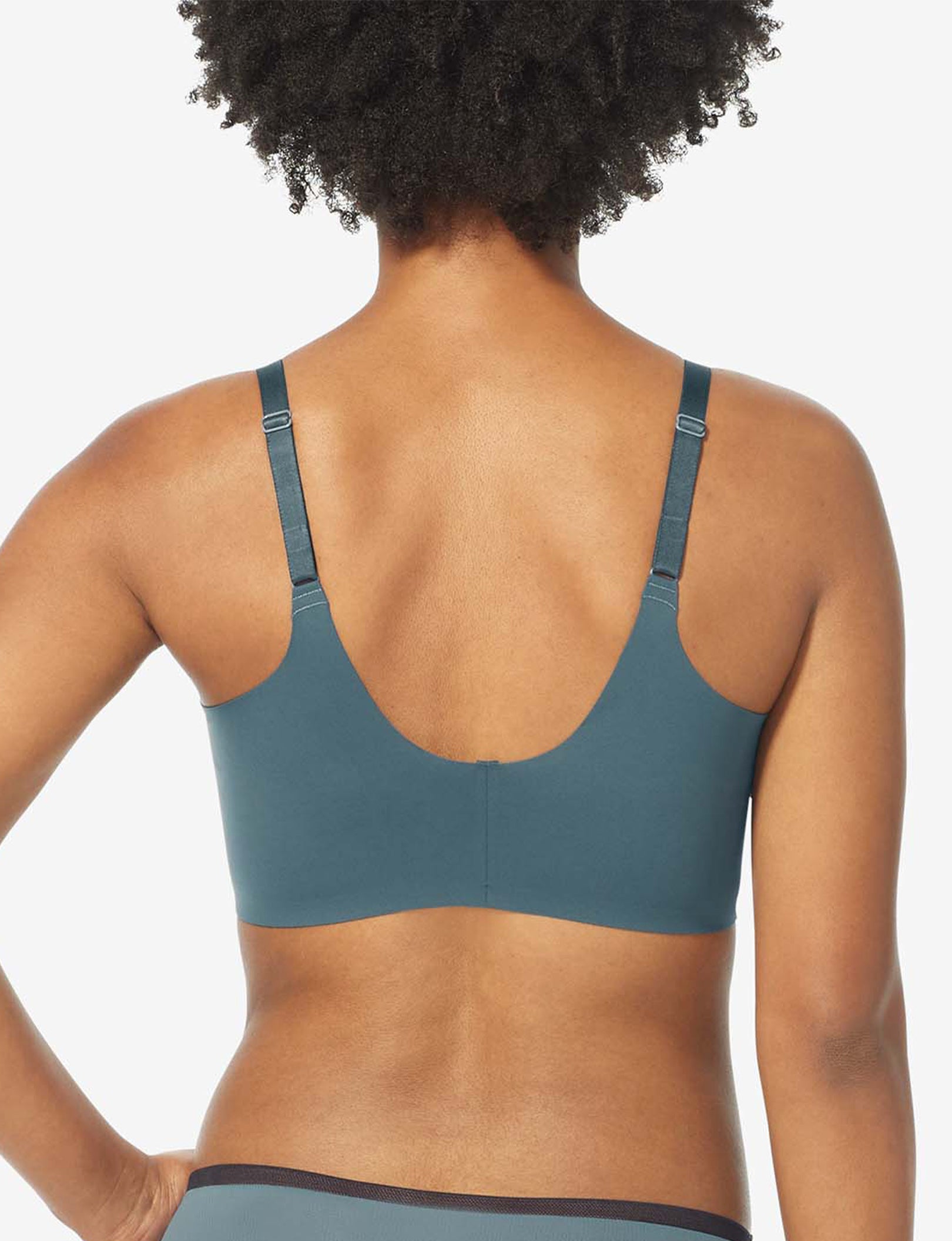Women's Comfort Smoothing Scoop Bralette::Orion Blue