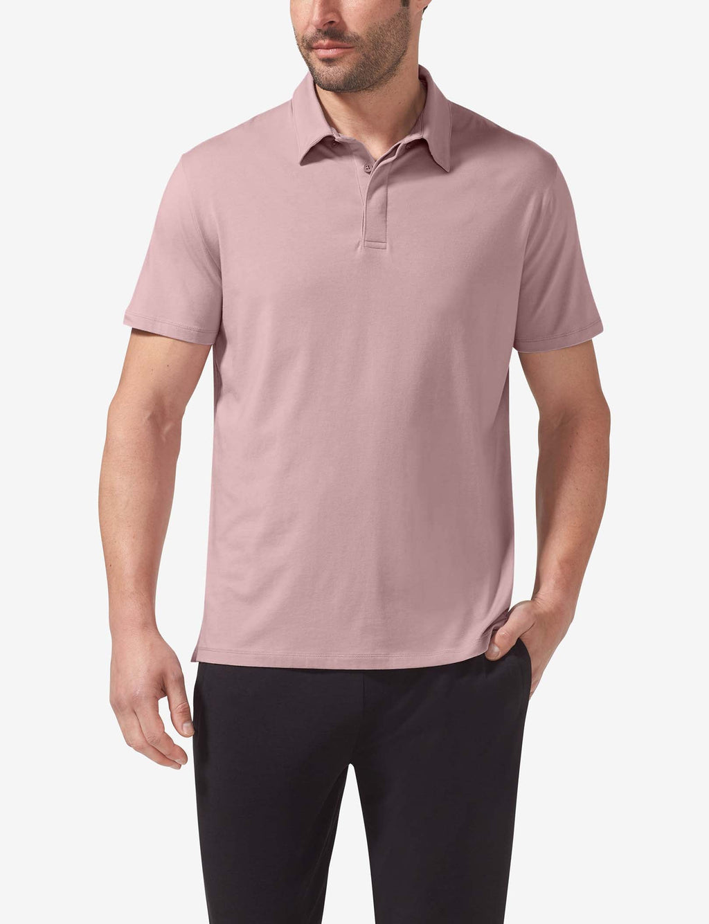 Second Skin Comfort Polo::Sea Fog