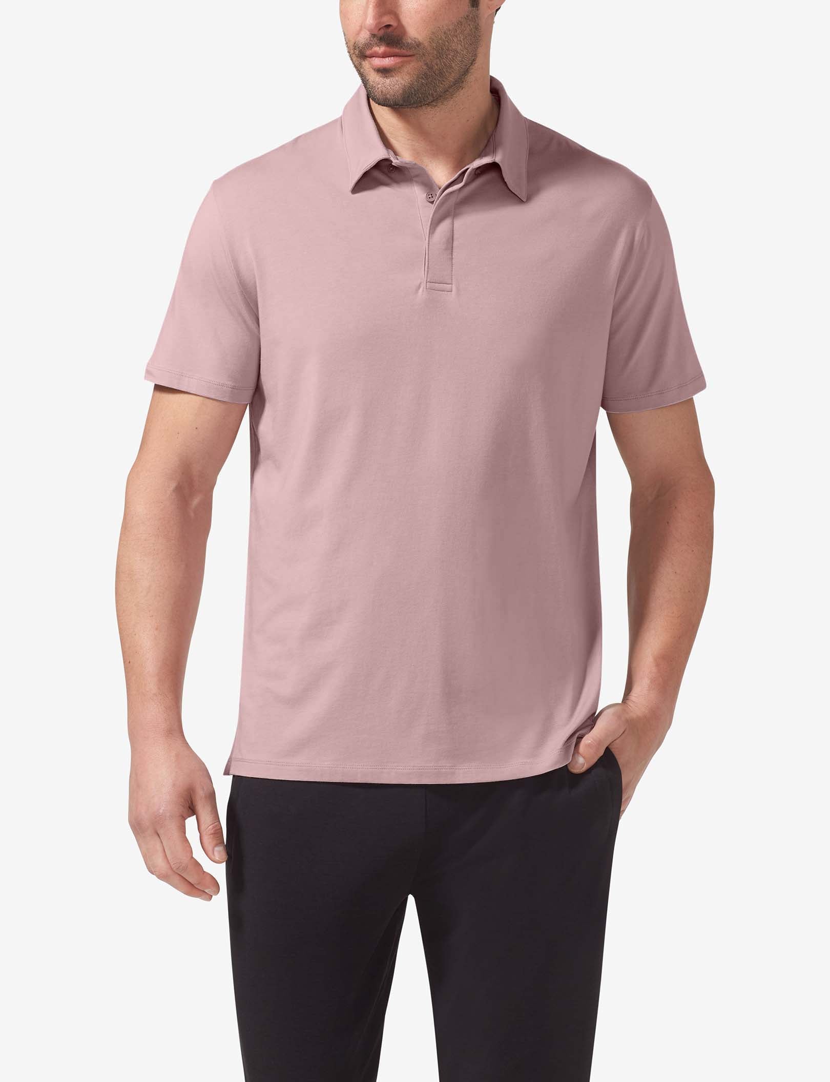 Second Skin Comfort Polo::Sea Fog