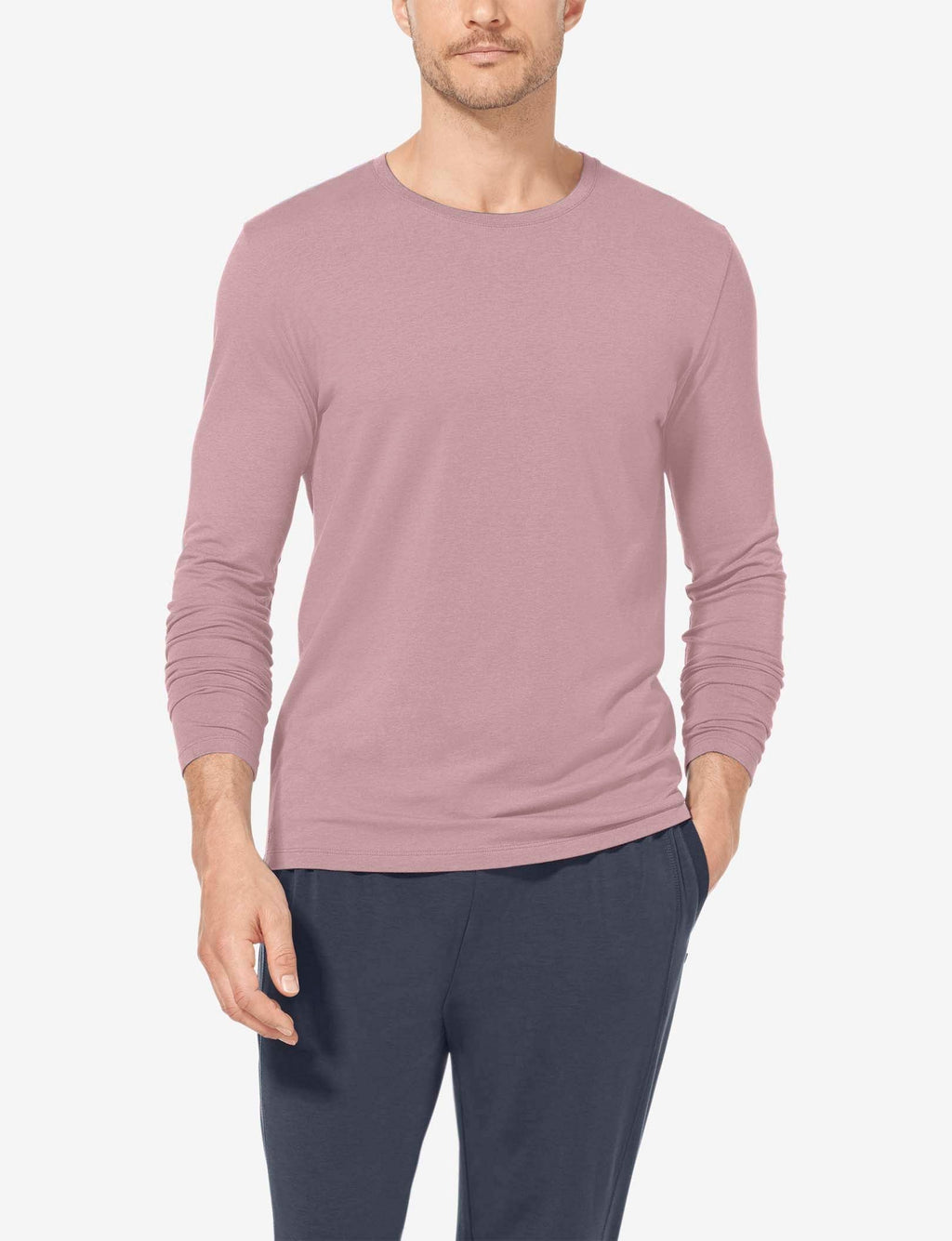 Second Skin Long Sleeve Crew Neck::Sea Fog