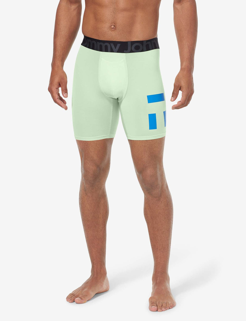 360 Sport Mid-Length Boxer Brief 6"::Patina Green