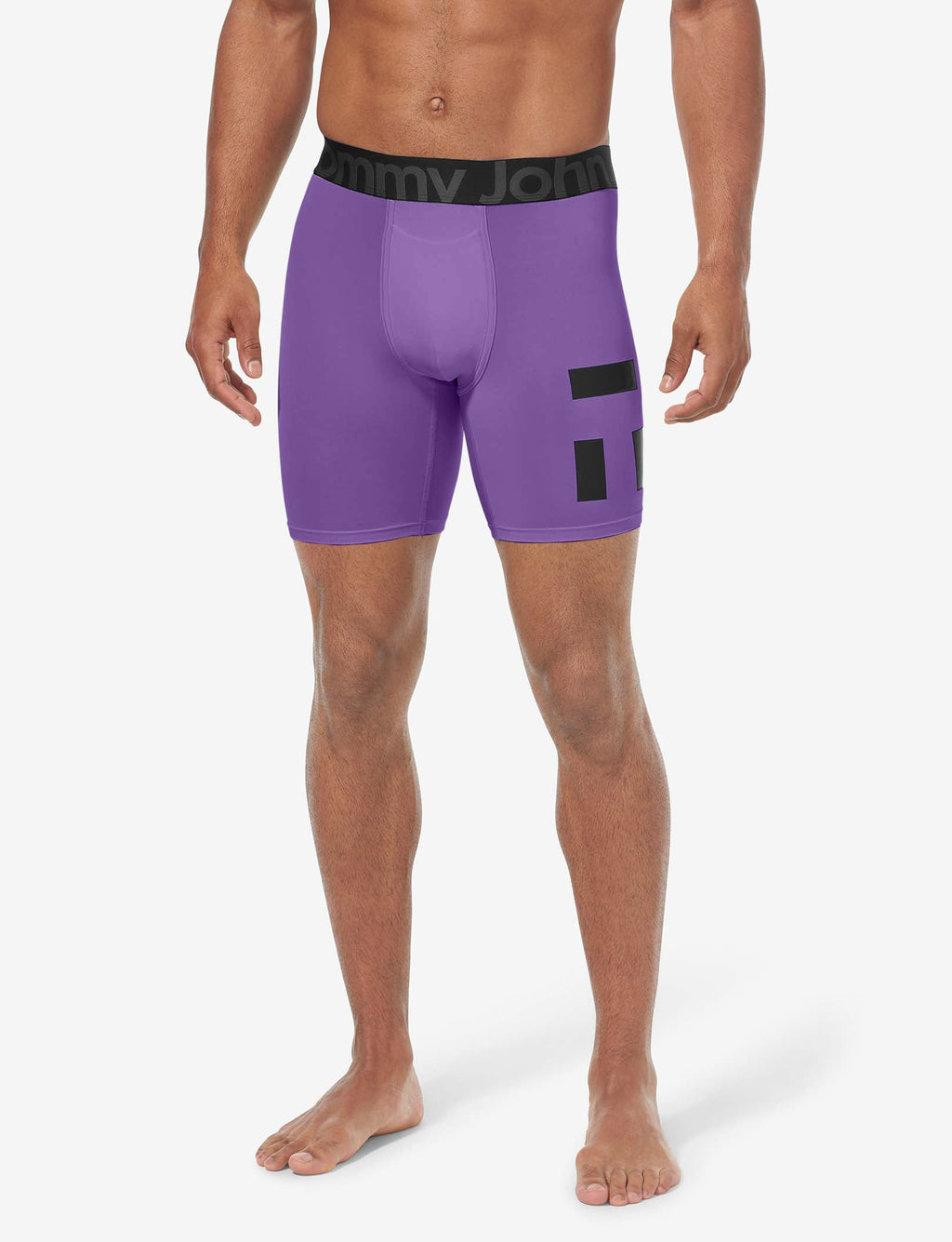 360 Sport Mid-Length Boxer Brief 6"::Deep Lavender