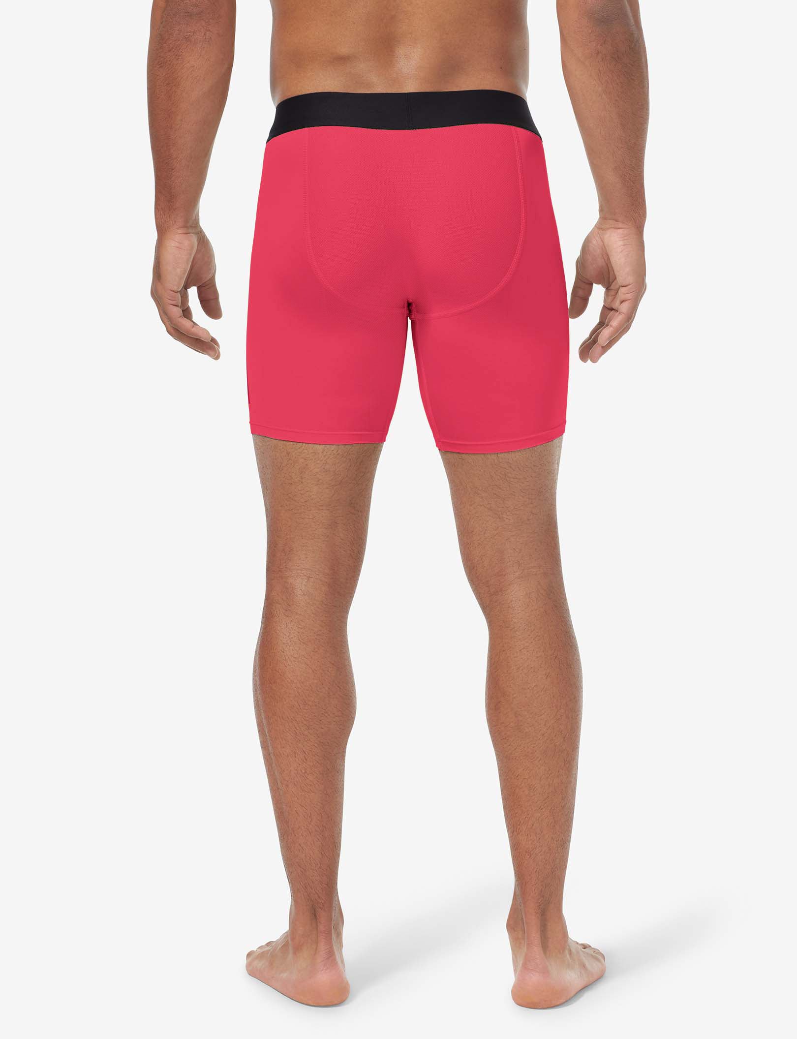 360 Sport Mid-Length Boxer Brief 6"::Teaberry