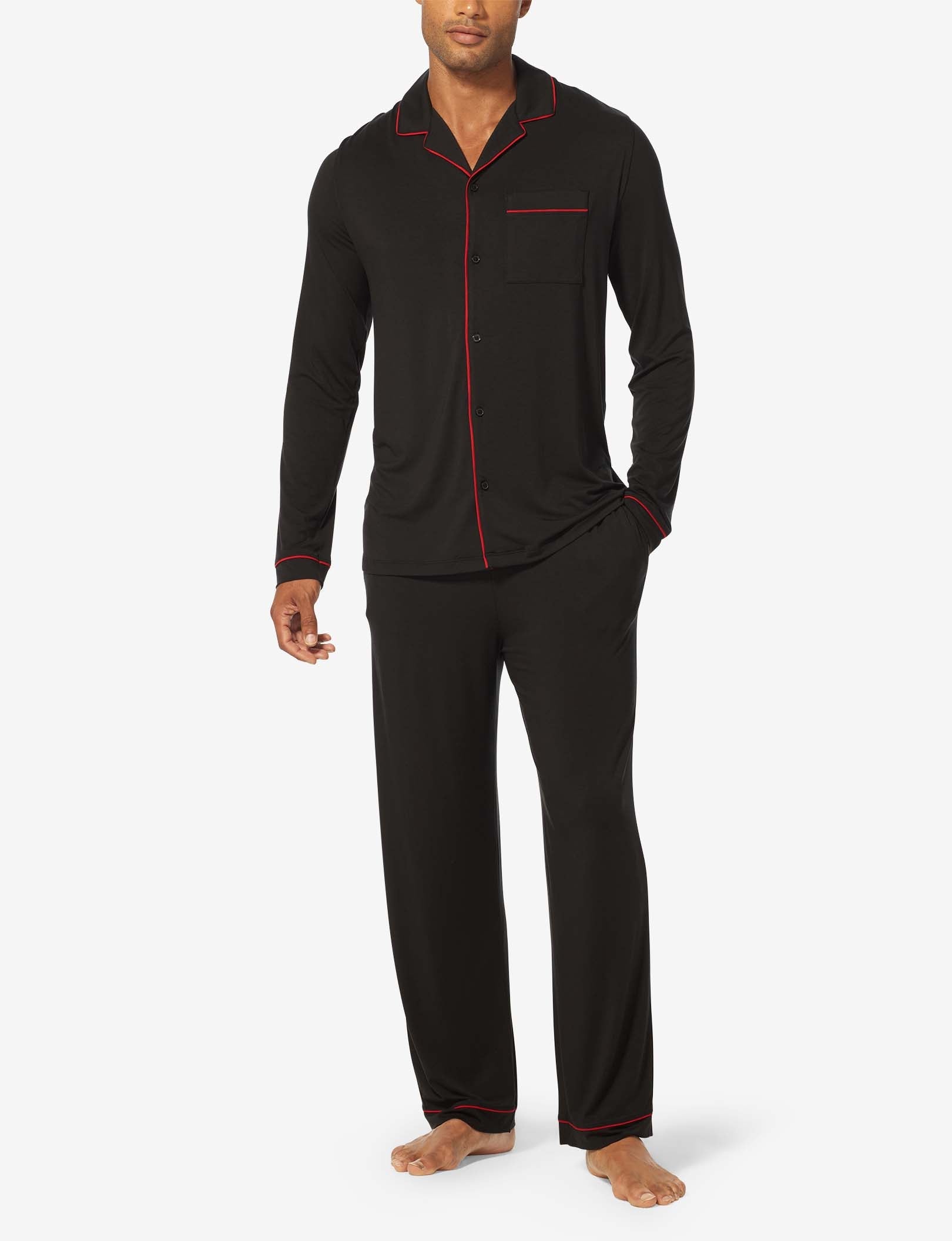 Men's Pajama Pant::Black