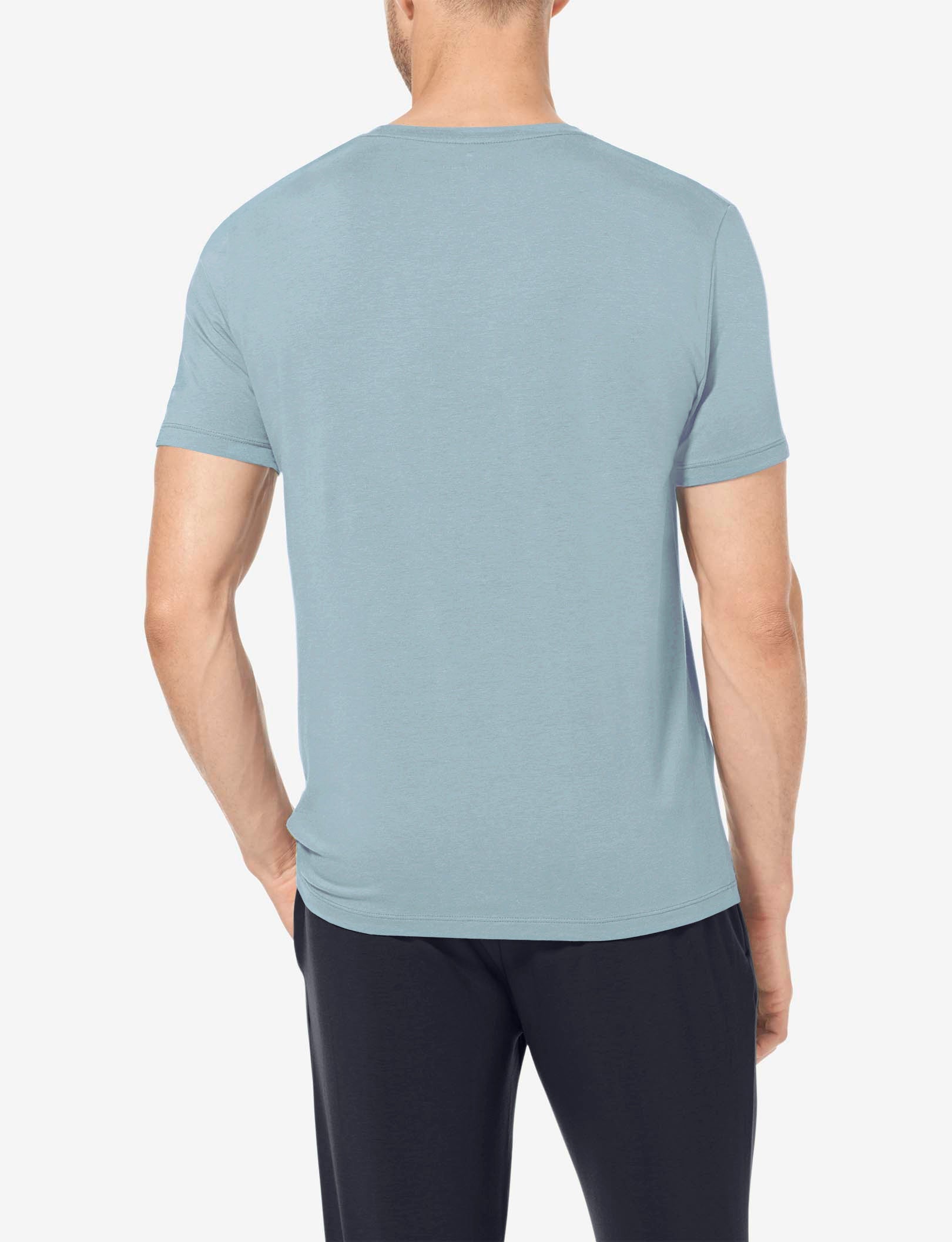 Second Skin Crew Neck Tee::Slate