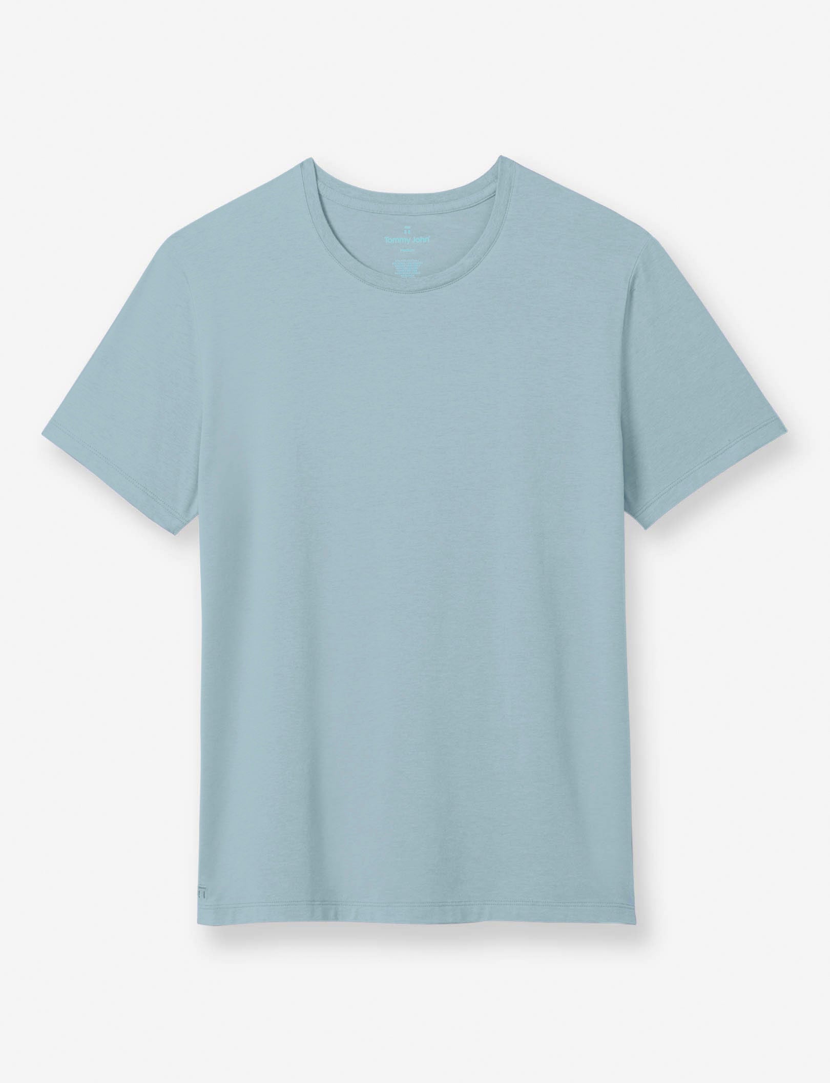 Second Skin Crew Neck Tee::Slate
