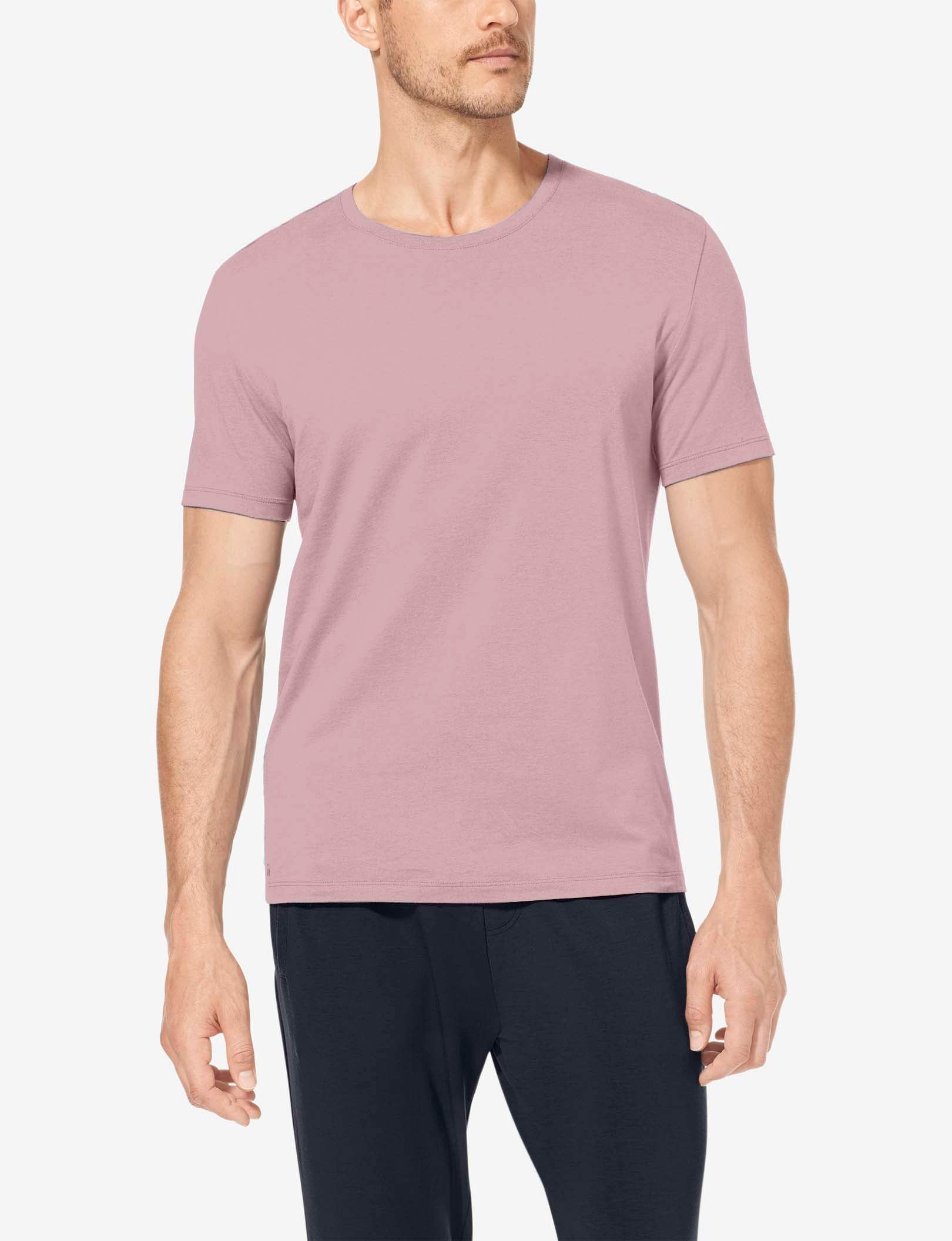 Second Skin Crew Neck Tee::Sea Fog