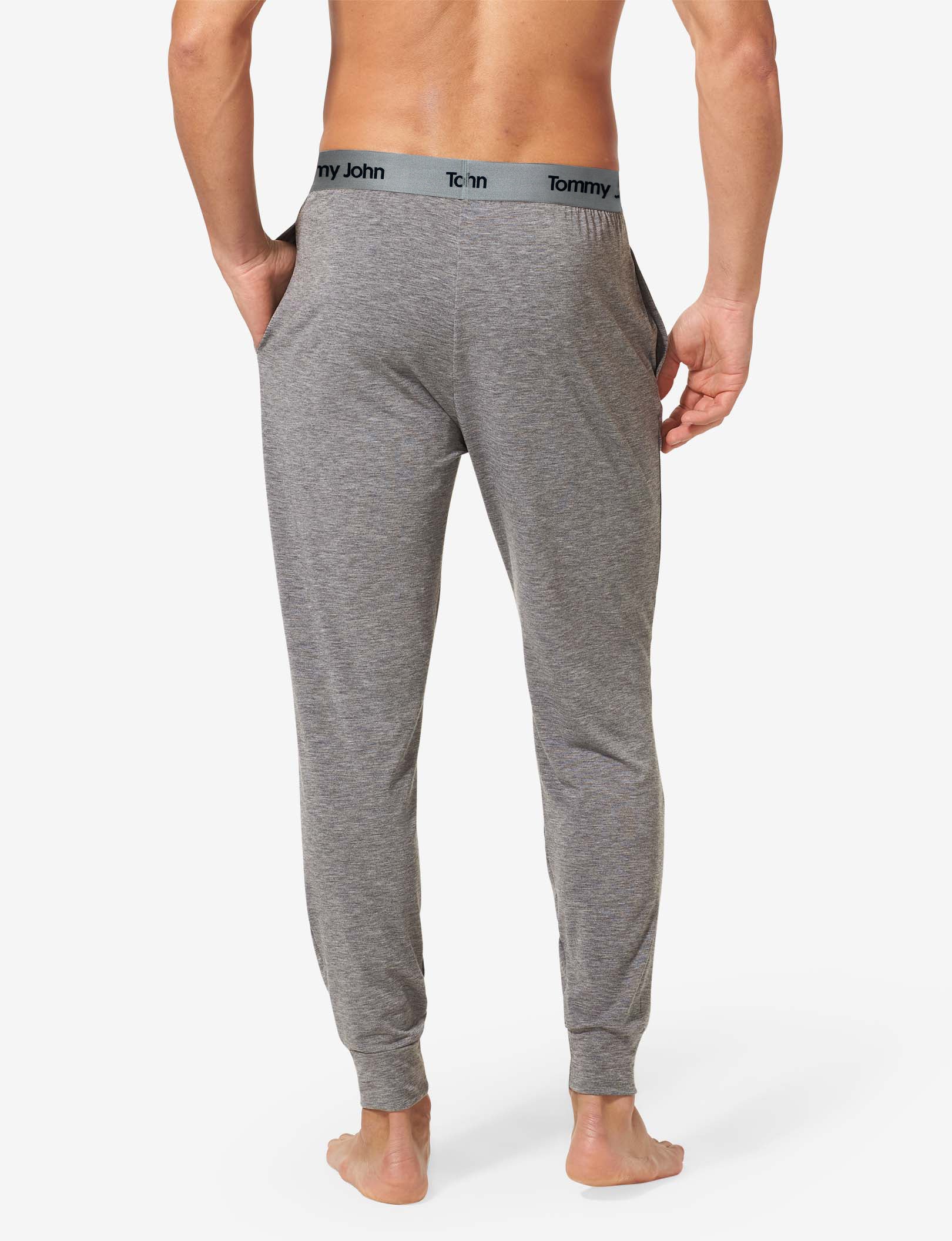 Second Skin Sleep Jogger::Medium Heather Grey