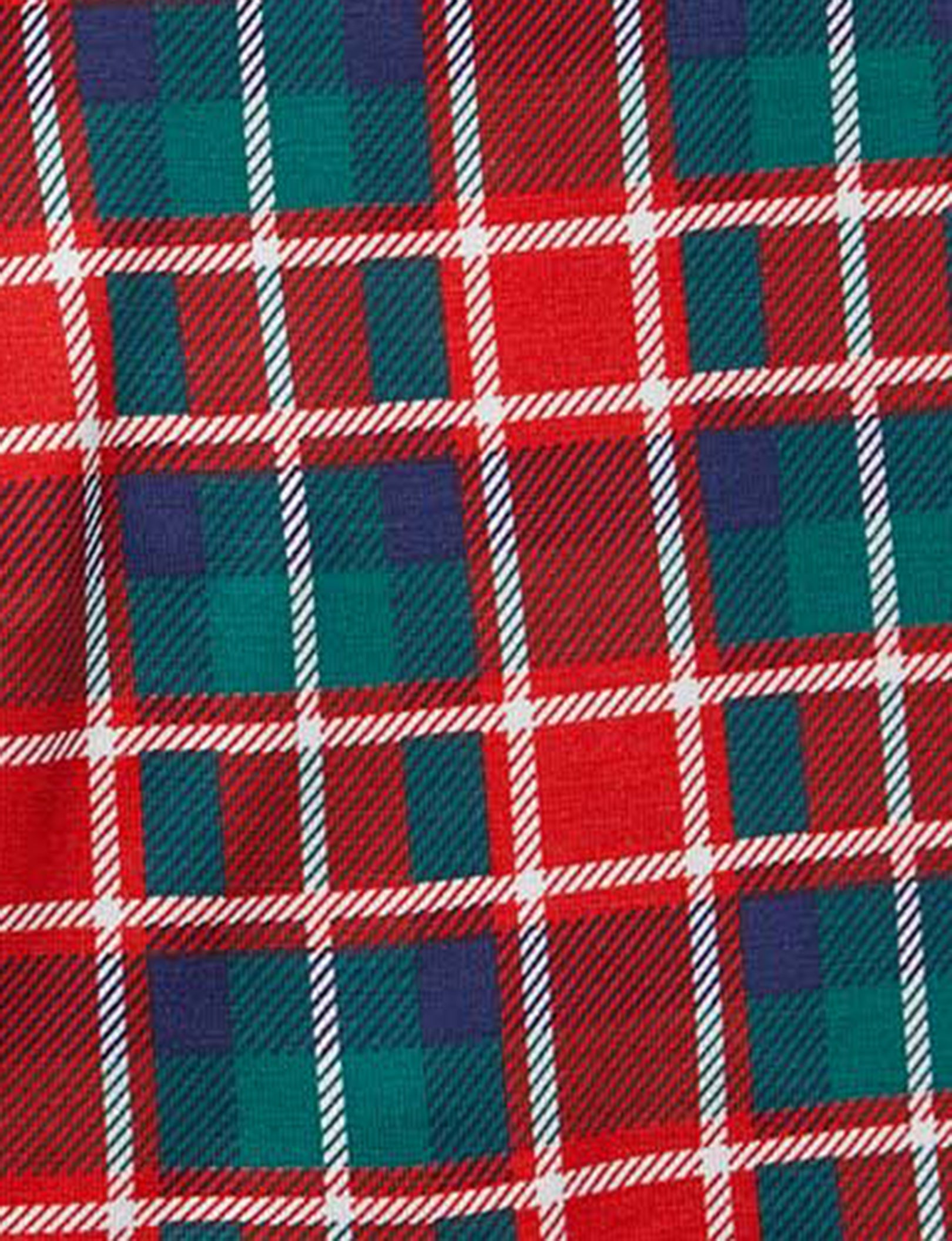 Second Skin Hammock Pouch™ Mid-Length Boxer Brief 6"::Haute Red Plaid