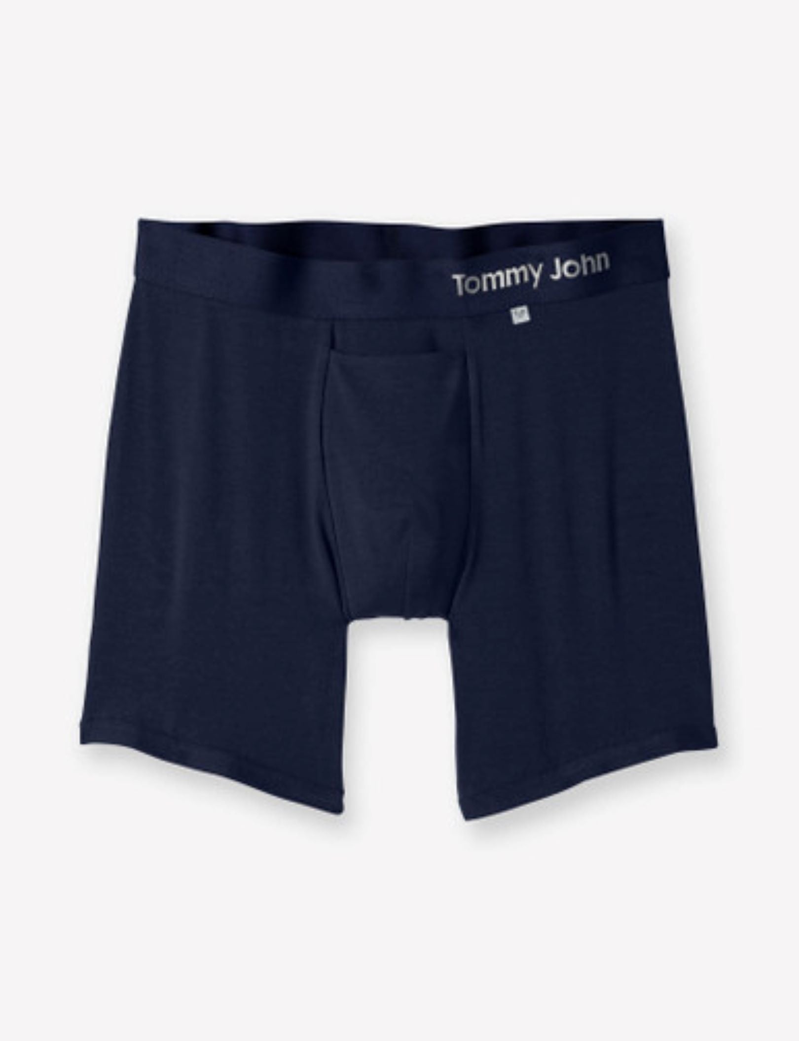 Cool Cotton Hammock Pouch™ Mid-Length Boxer Brief 6"::Navy