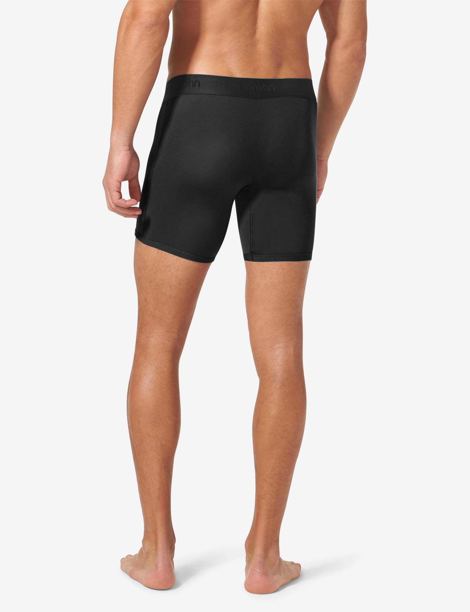Everyday Hammock Pouch Mid-Length Boxer Brief 6" (3-Pack)::Black/Navy Blazer