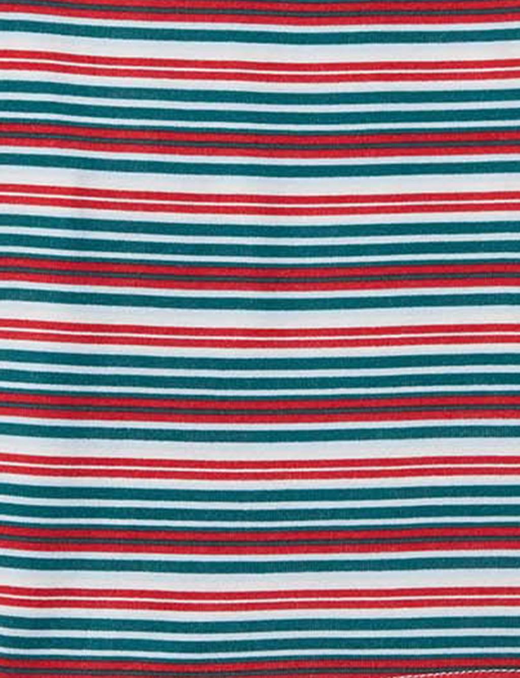 Cool Cotton Boxer Brief 8"::Ice Blue Tabloid Stripe