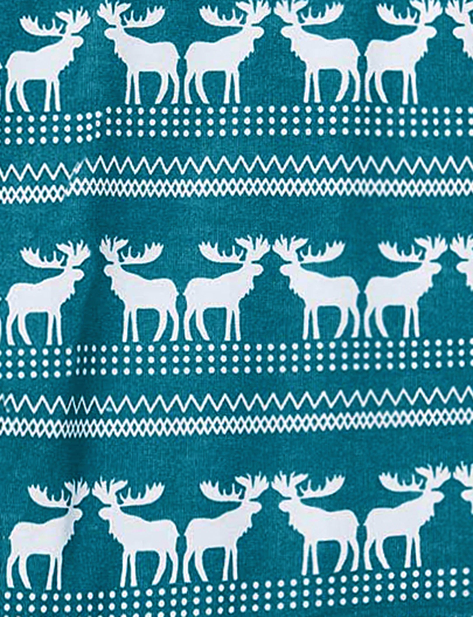 Cool Cotton Boxer Brief 8"::Moose Blanket