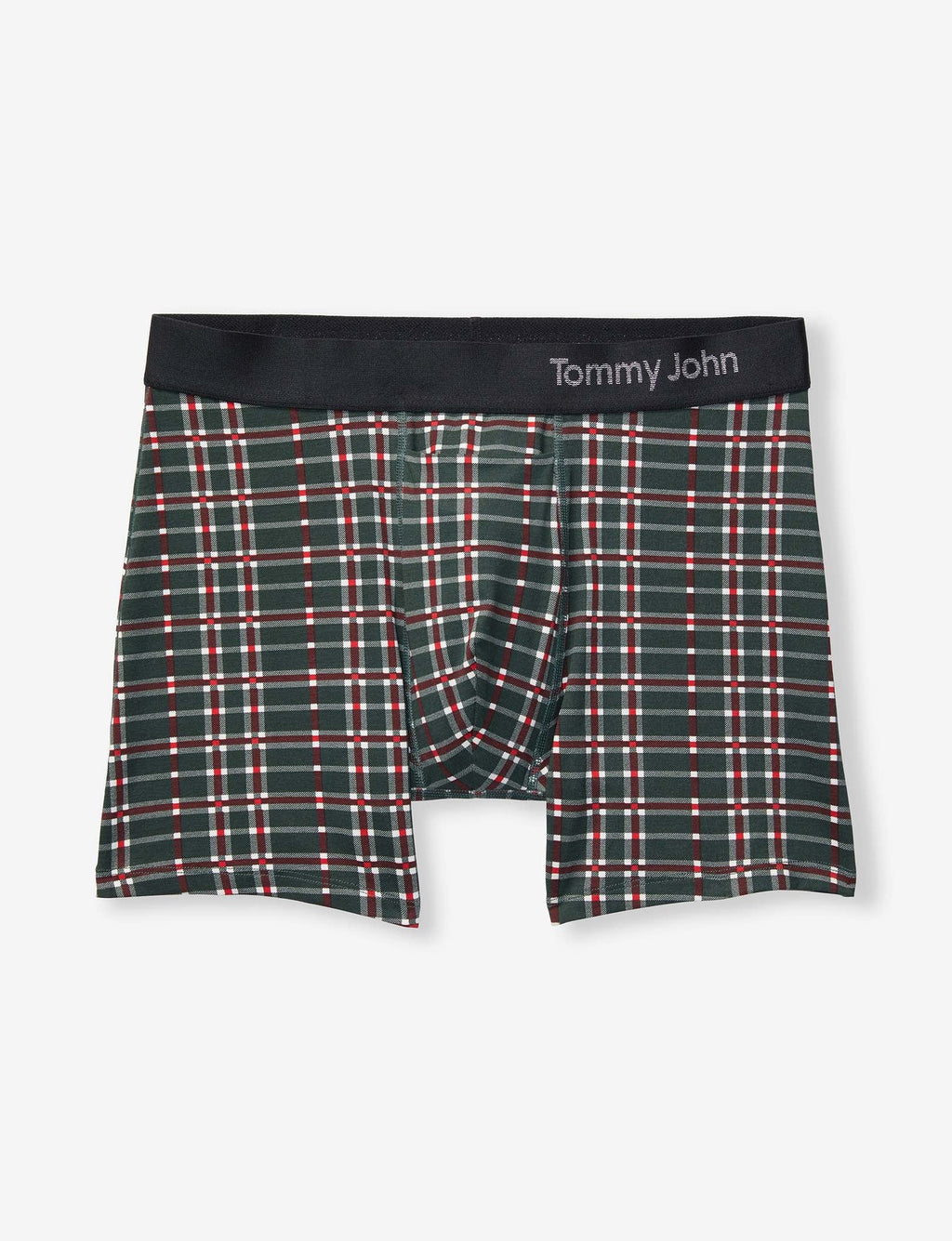 Cool Cotton Trunk 4"::Green Garden Plaid