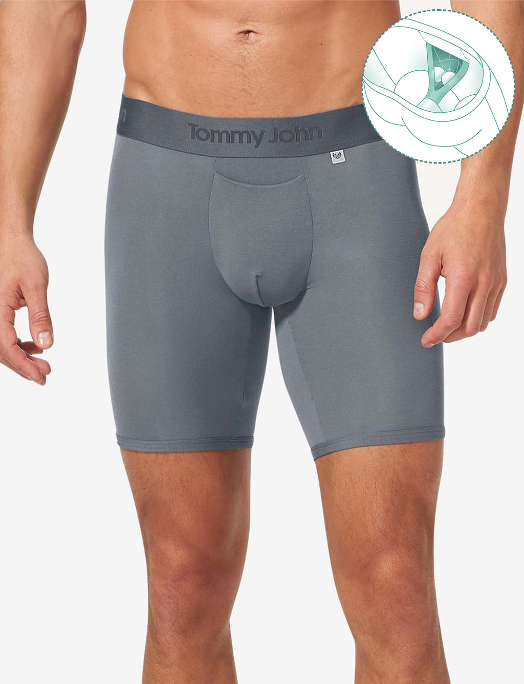 Second Skin Hammock Pouch™ Boxer Brief 8"::Turbulence