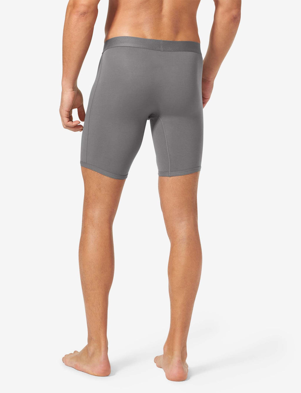 Cool Cotton Hammock Pouch Boxer Brief::Iron Grey