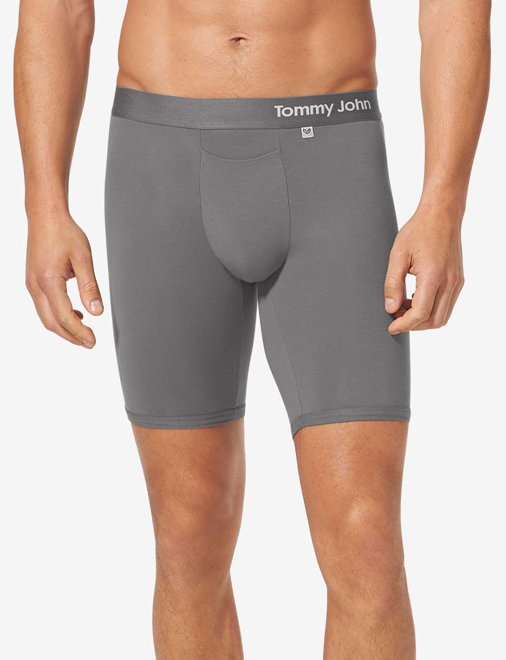 Cool Cotton Hammock Pouch Boxer Brief::Iron Grey