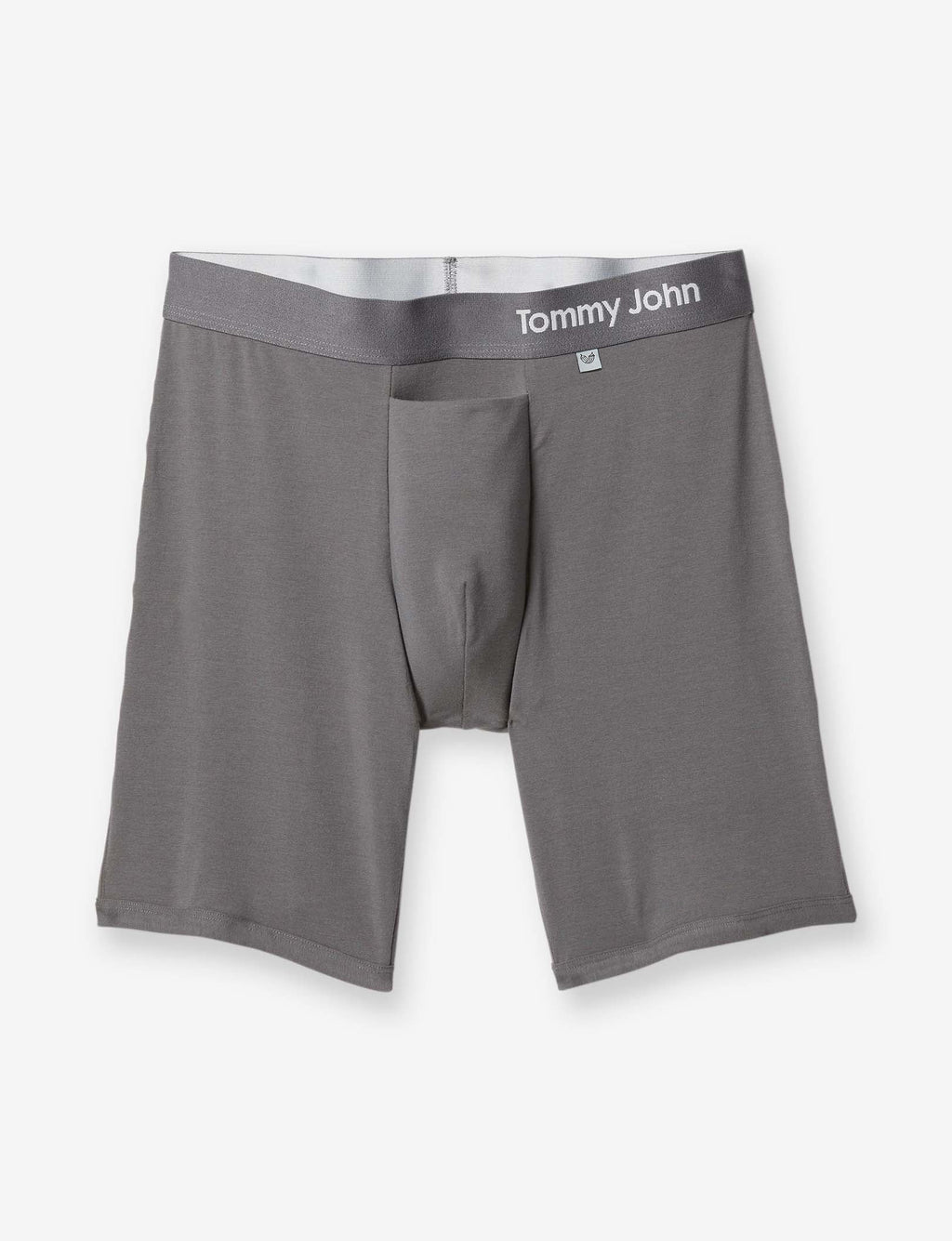 Cool Cotton Hammock Pouch™ Boxer Brief 8"::Iron Grey