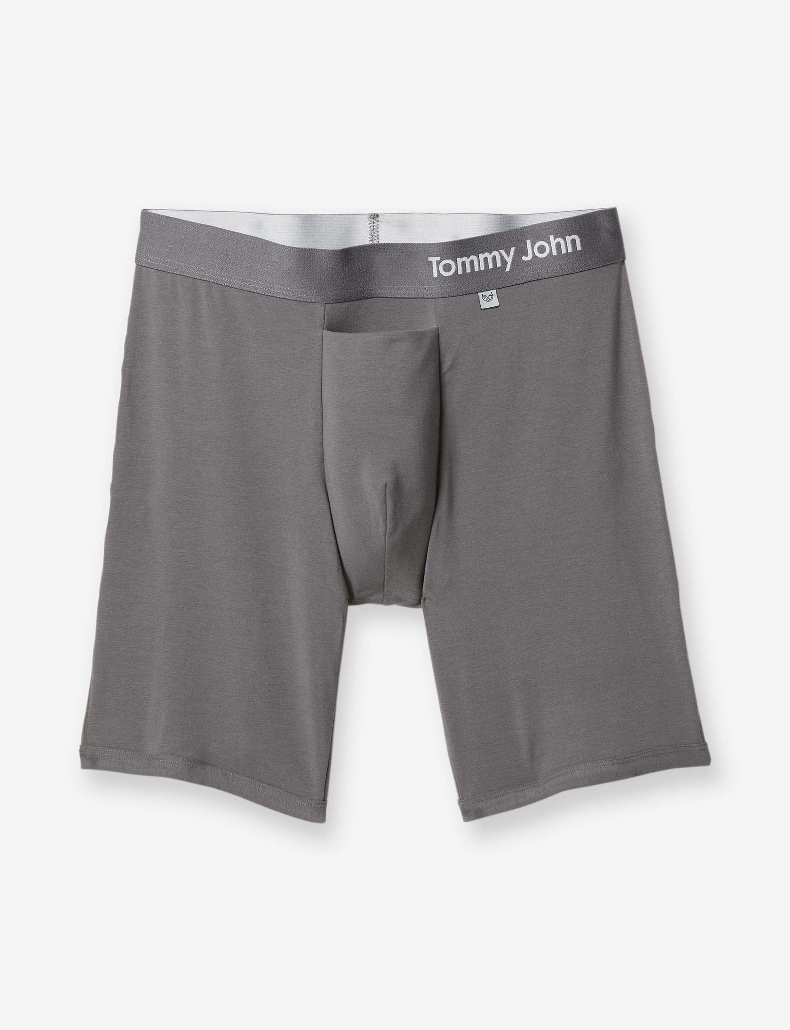 Cool Cotton Hammock Pouch™ Boxer Brief 8"::Iron Grey