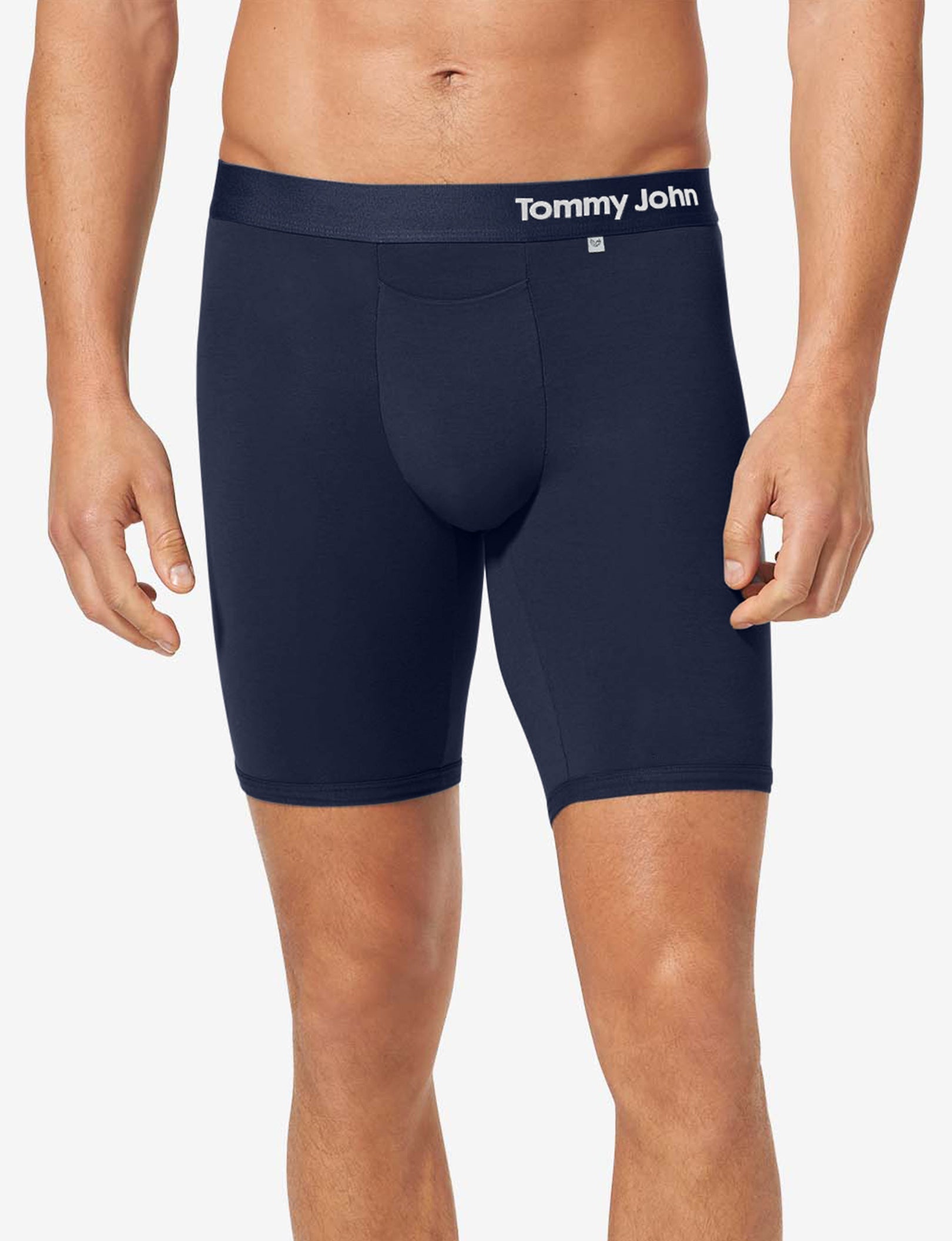 Cool Cotton Hammock Pouch™ Boxer Brief 8"::Navy