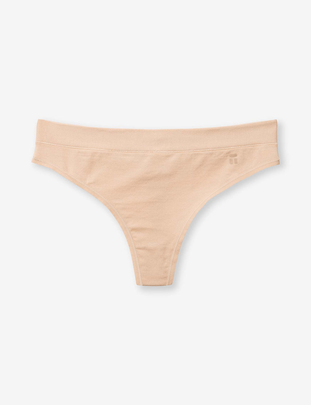 Women's Cool Cotton Thong::Maple Sugar