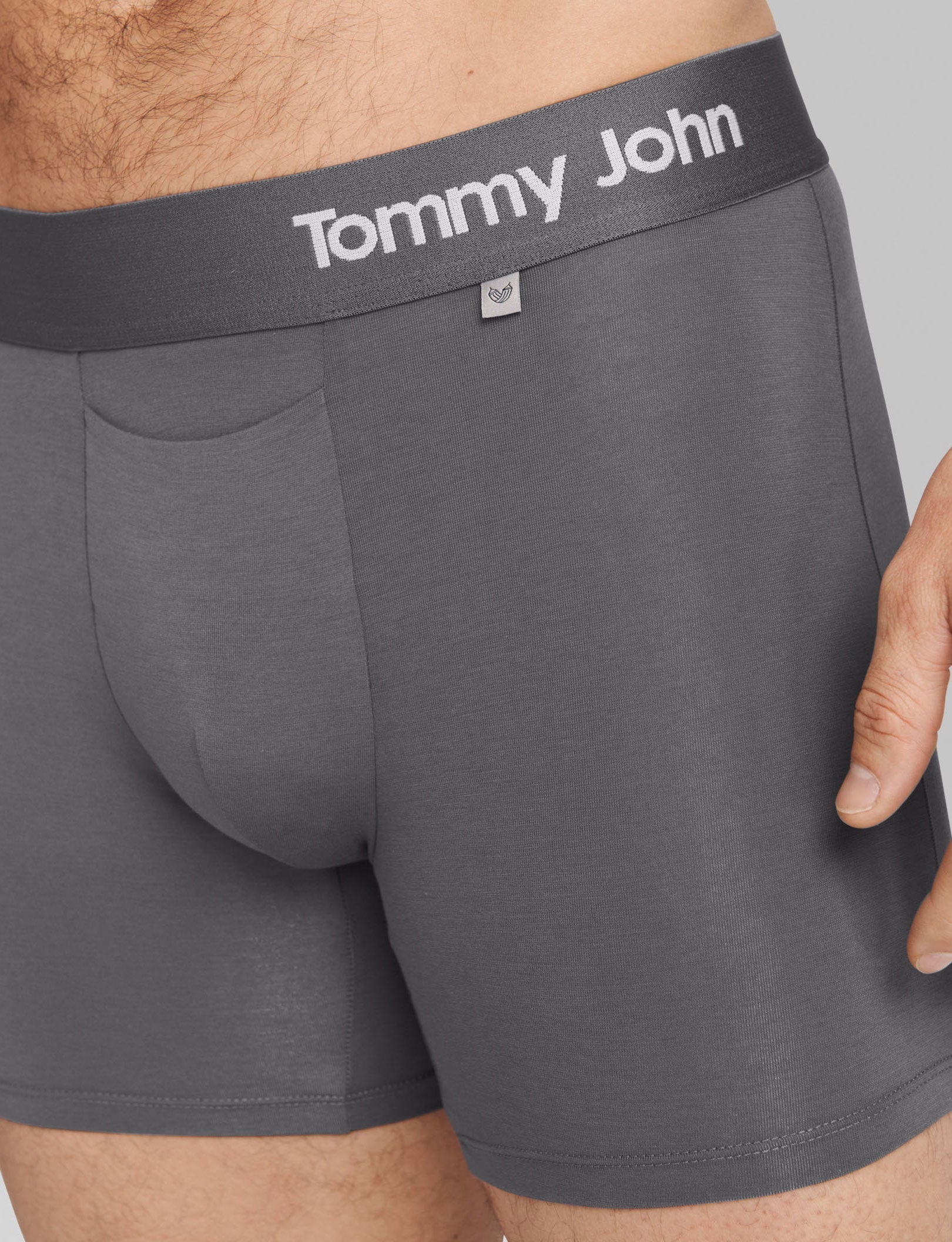 Cool Cotton Hammock Pouch™ Trunk 4"::Iron Grey