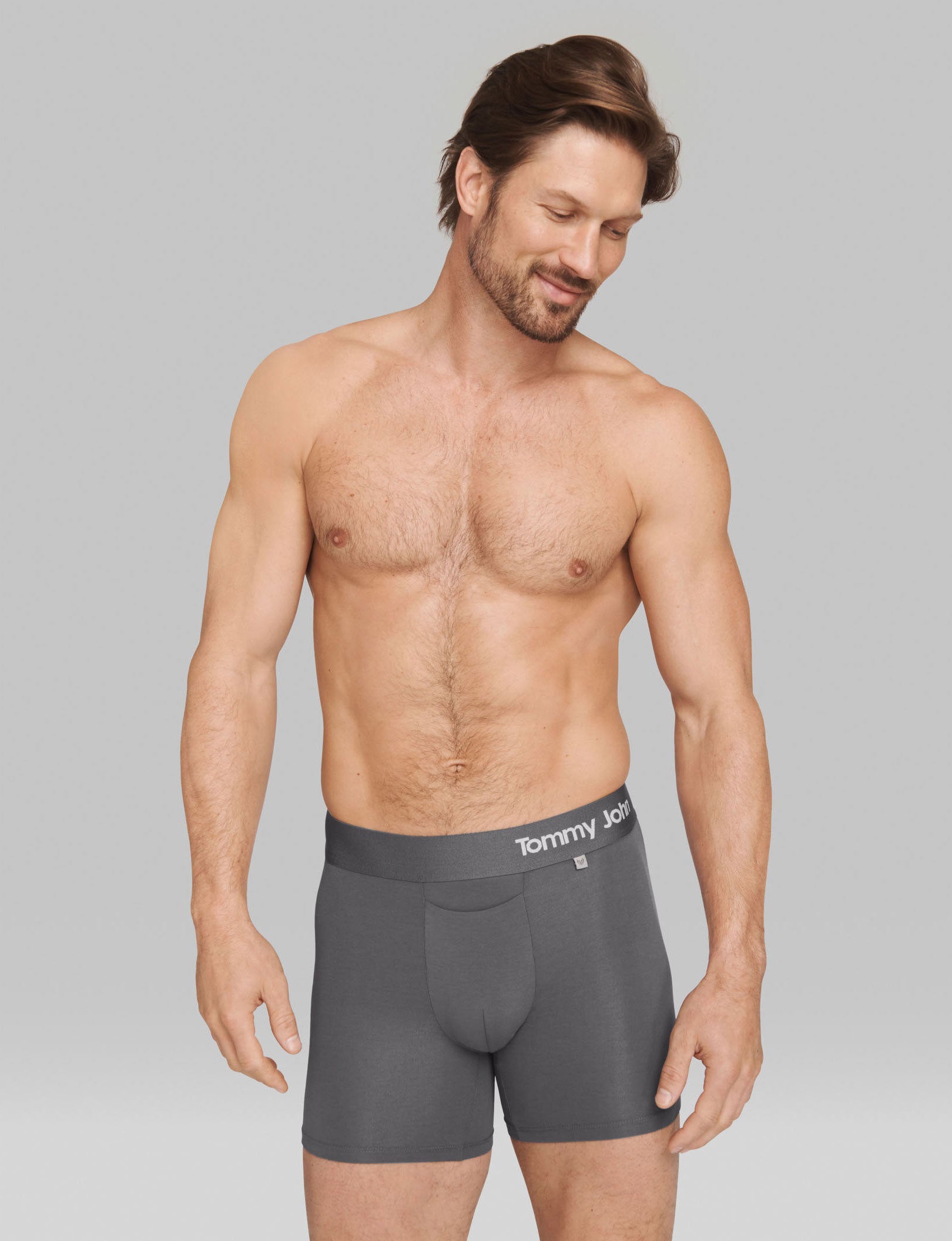 Cool Cotton Hammock Pouch™ Trunk 4"::Iron Grey