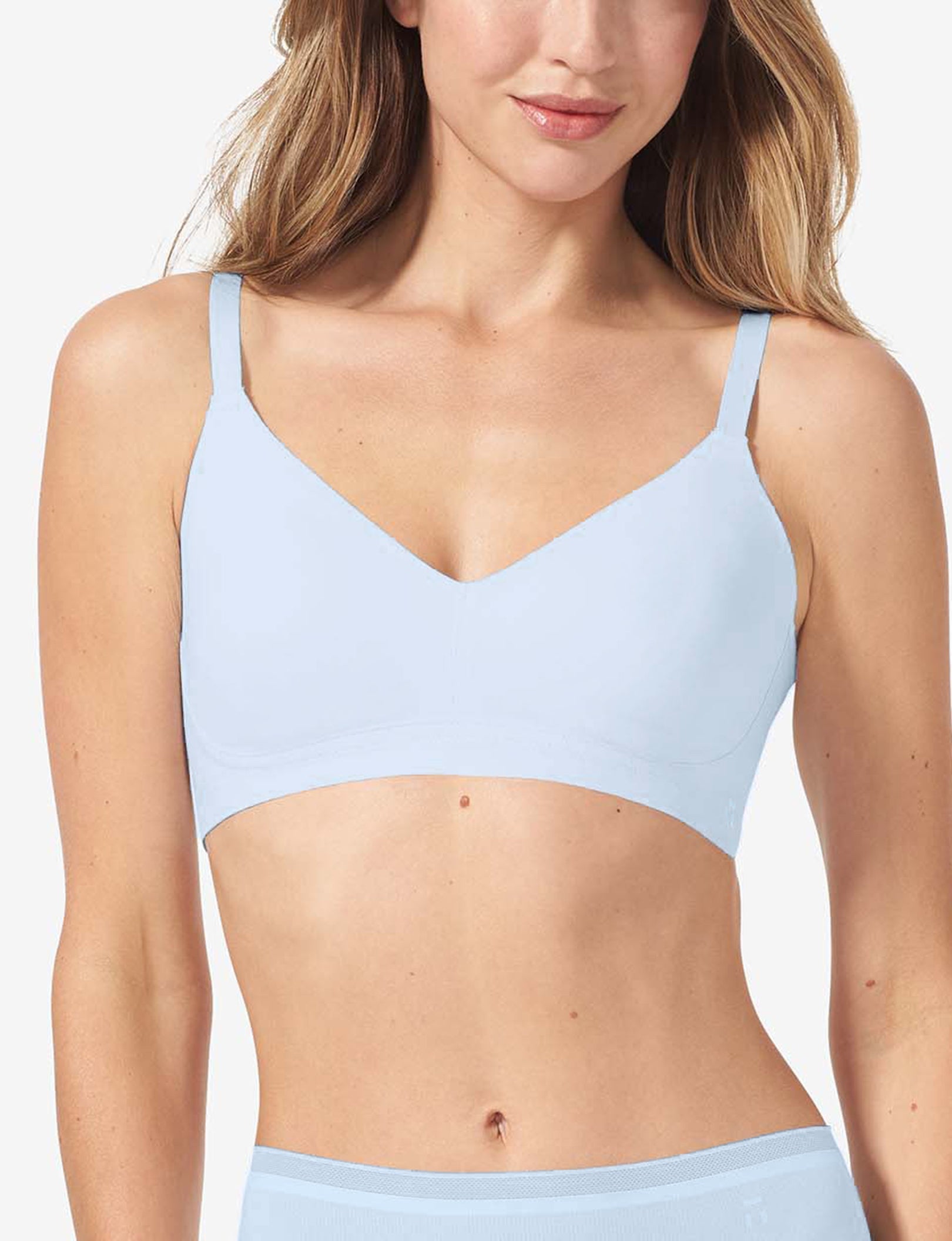 Comfort Smoothing Triangle Bralette::Plein Air