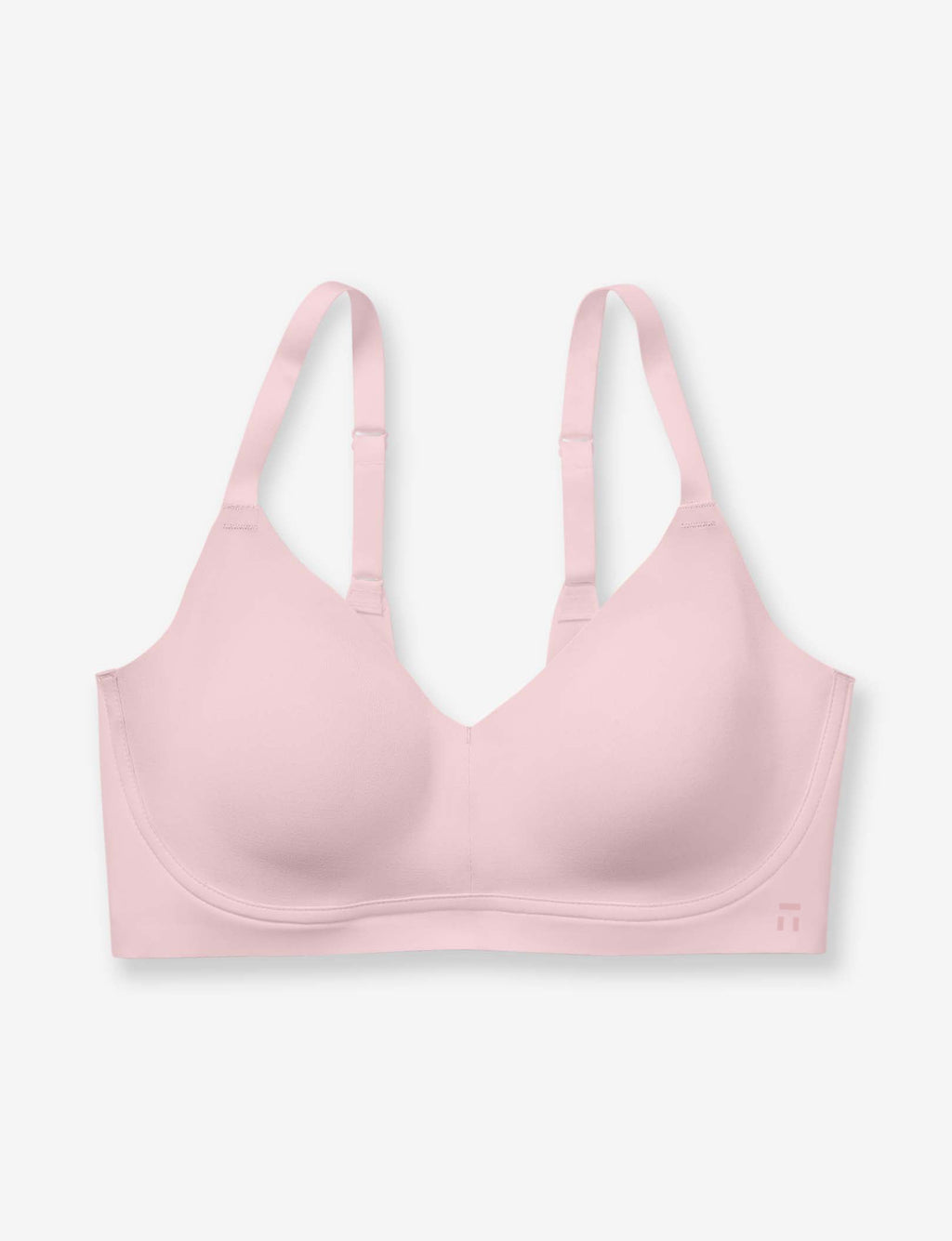 Comfort Smoothing Triangle Bralette::Peachskin