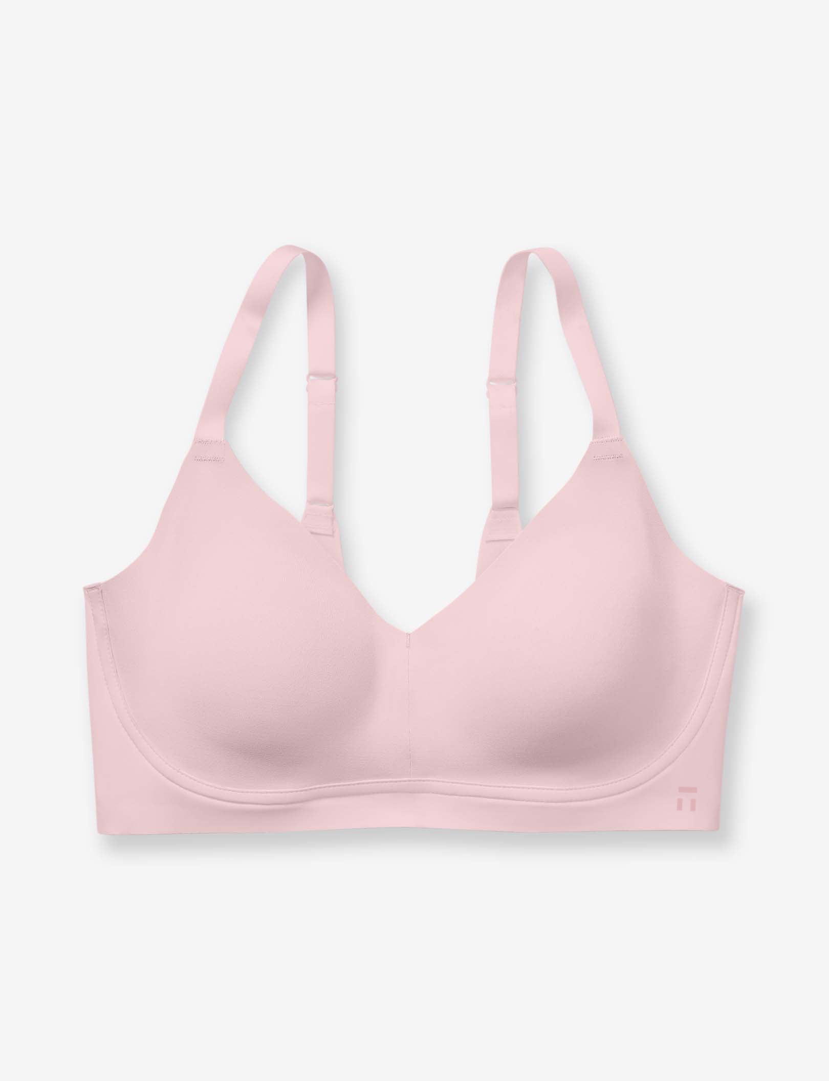 Comfort Smoothing Triangle Bralette::Peachskin