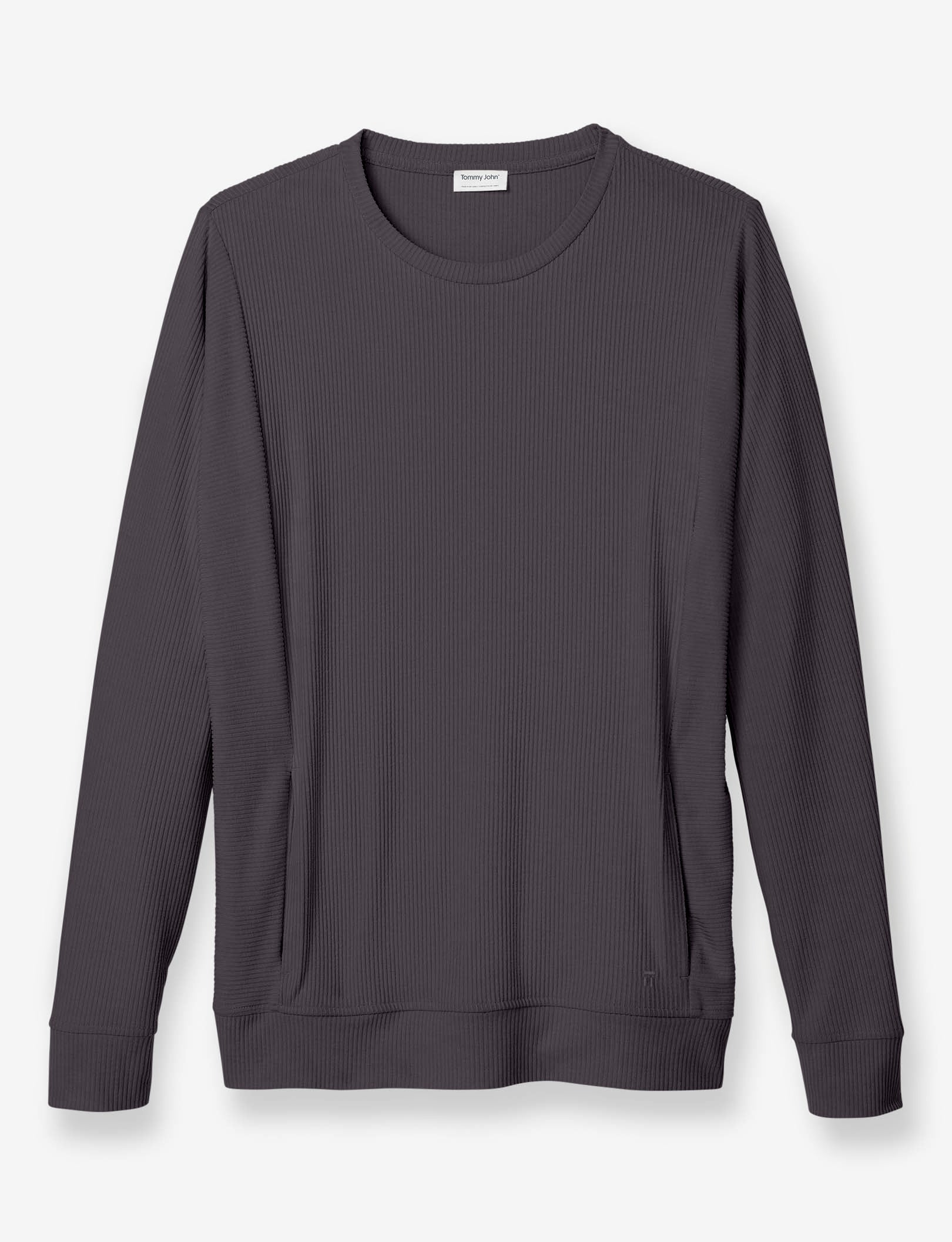 Zen Ribbed Sweatshirt & Jogger Pack::Phantom