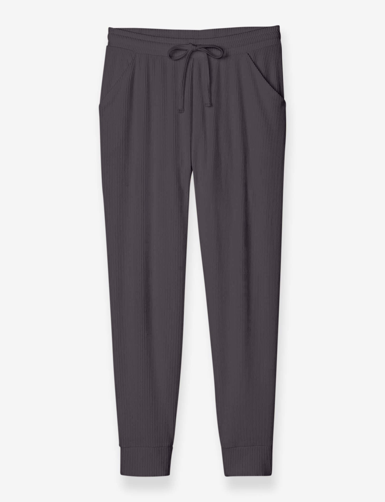 Women's Zen Ribbed Jogger::Phantom