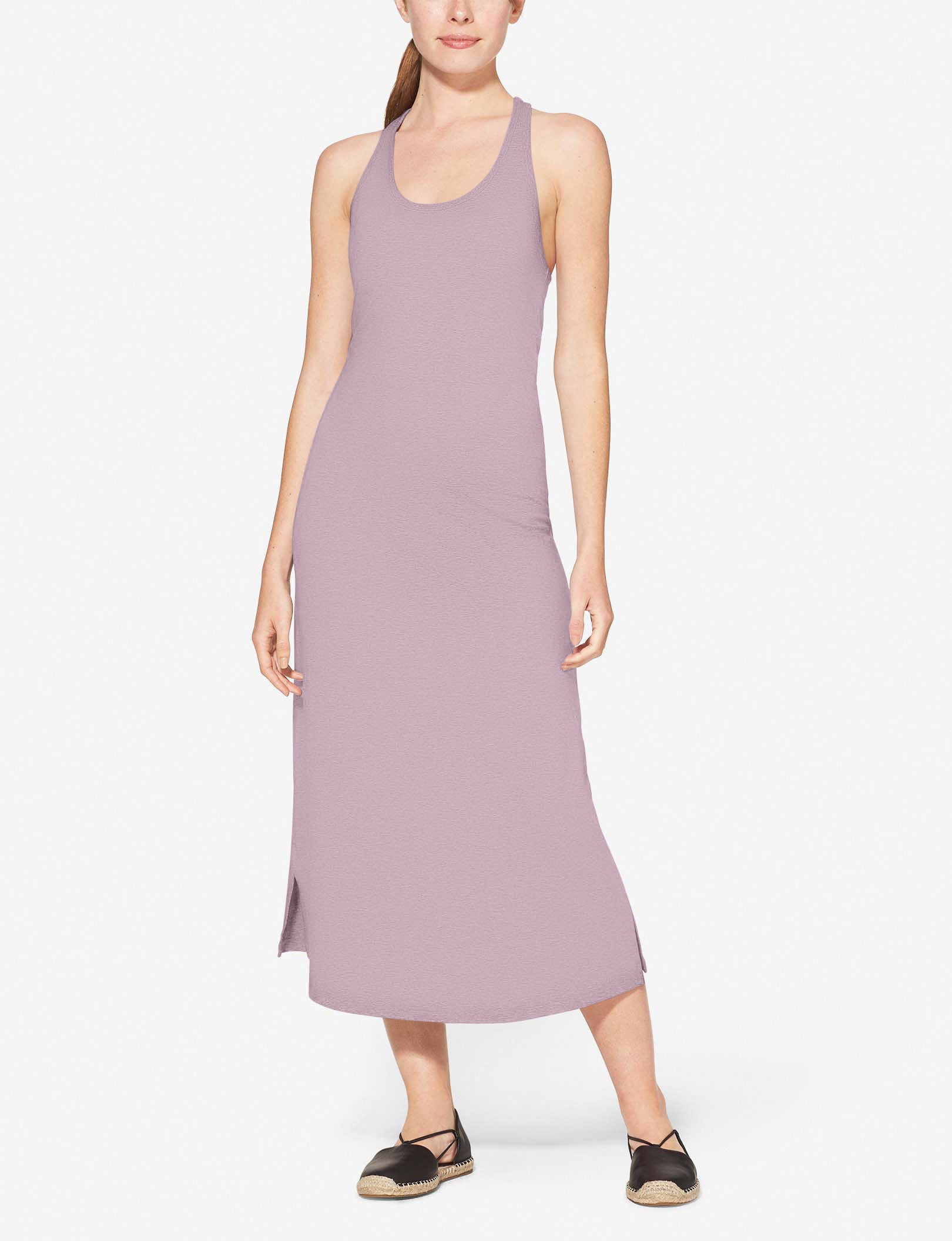 Women's Second Skin Racerback Dress::Dawn Pink