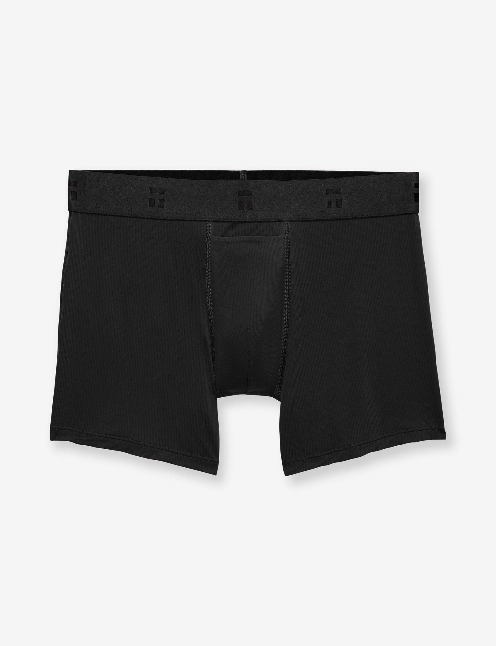 Air Trunk 4" (3-Pack)::Black/Blue/Gray